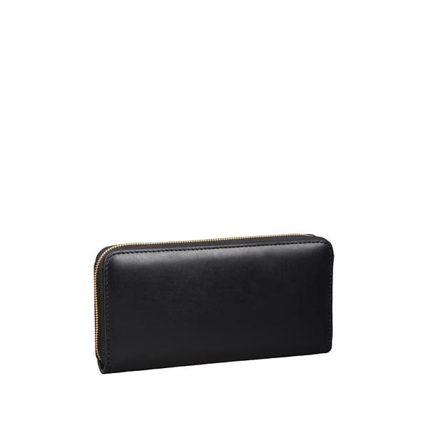 Calvin Klein Portefeuille En Cuir In Black