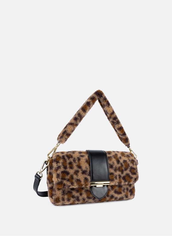 Sac trotteur - moumoute | Noir by LANCASTER Sac trotteur - moumoute Noir