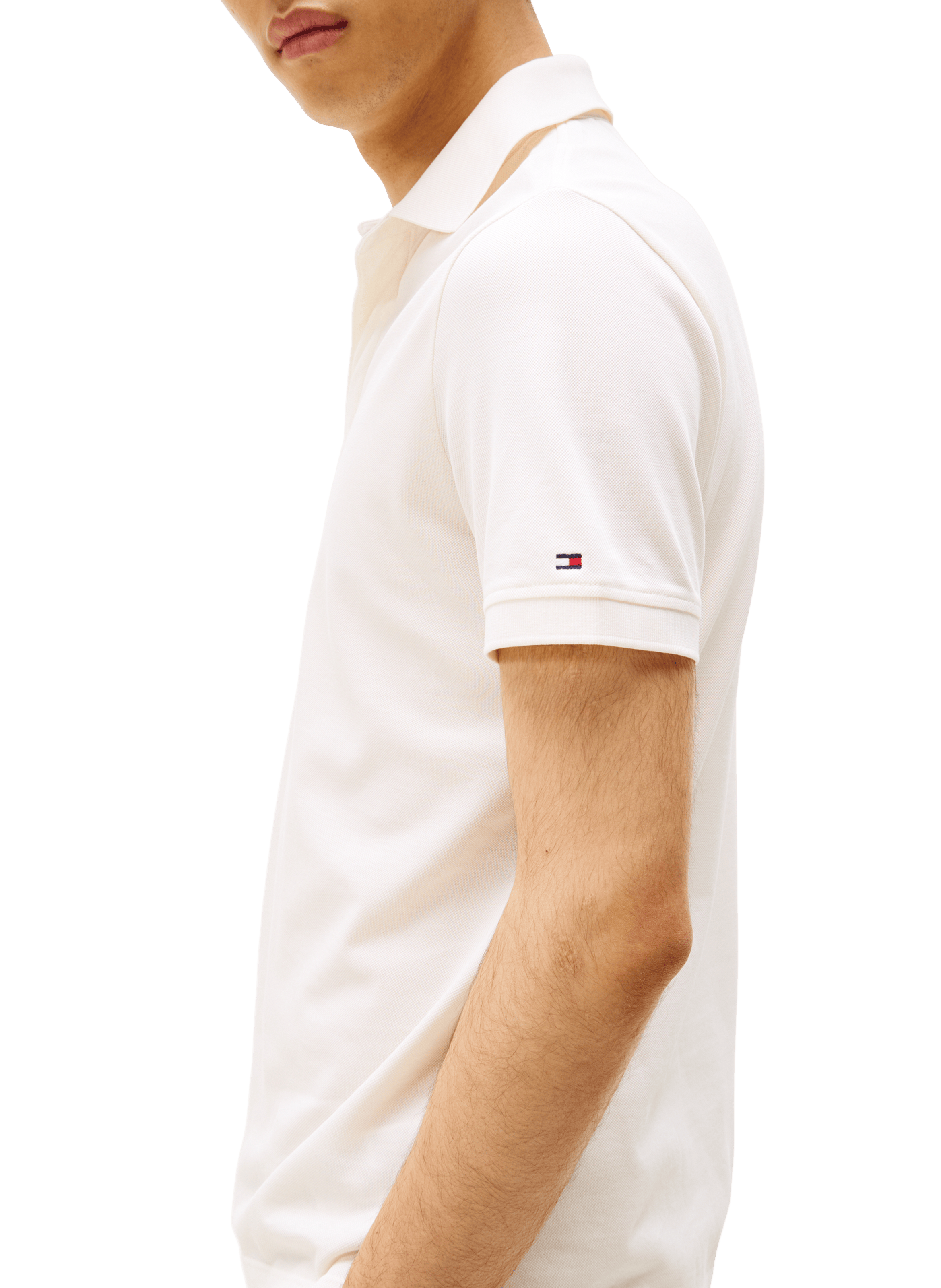  Cotton polo shirt  TOMMY HILFIGER Beige