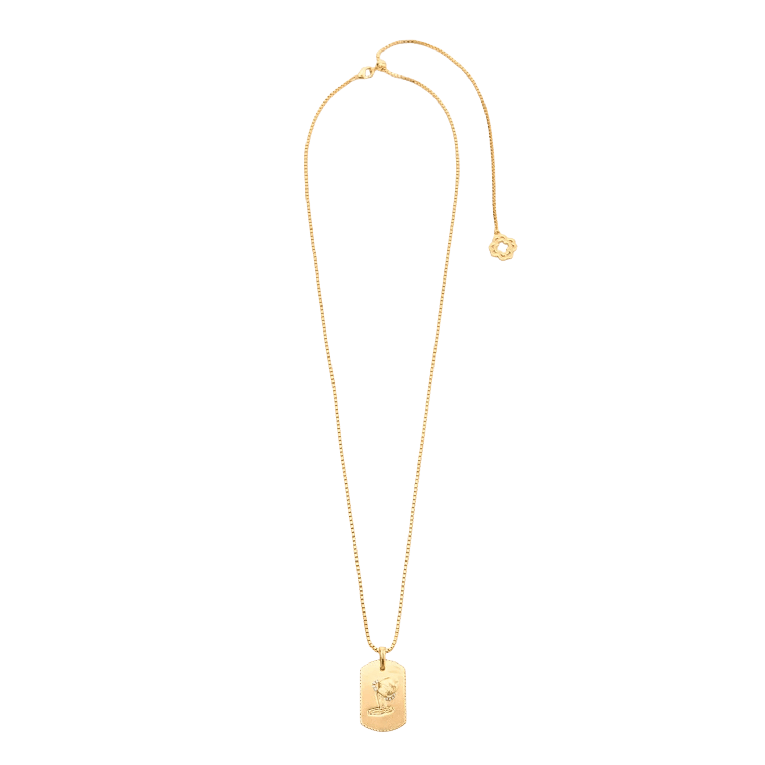 Collier en laiton MAJE Doré