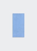 Serviette de toilette en coton biologique  Bleu