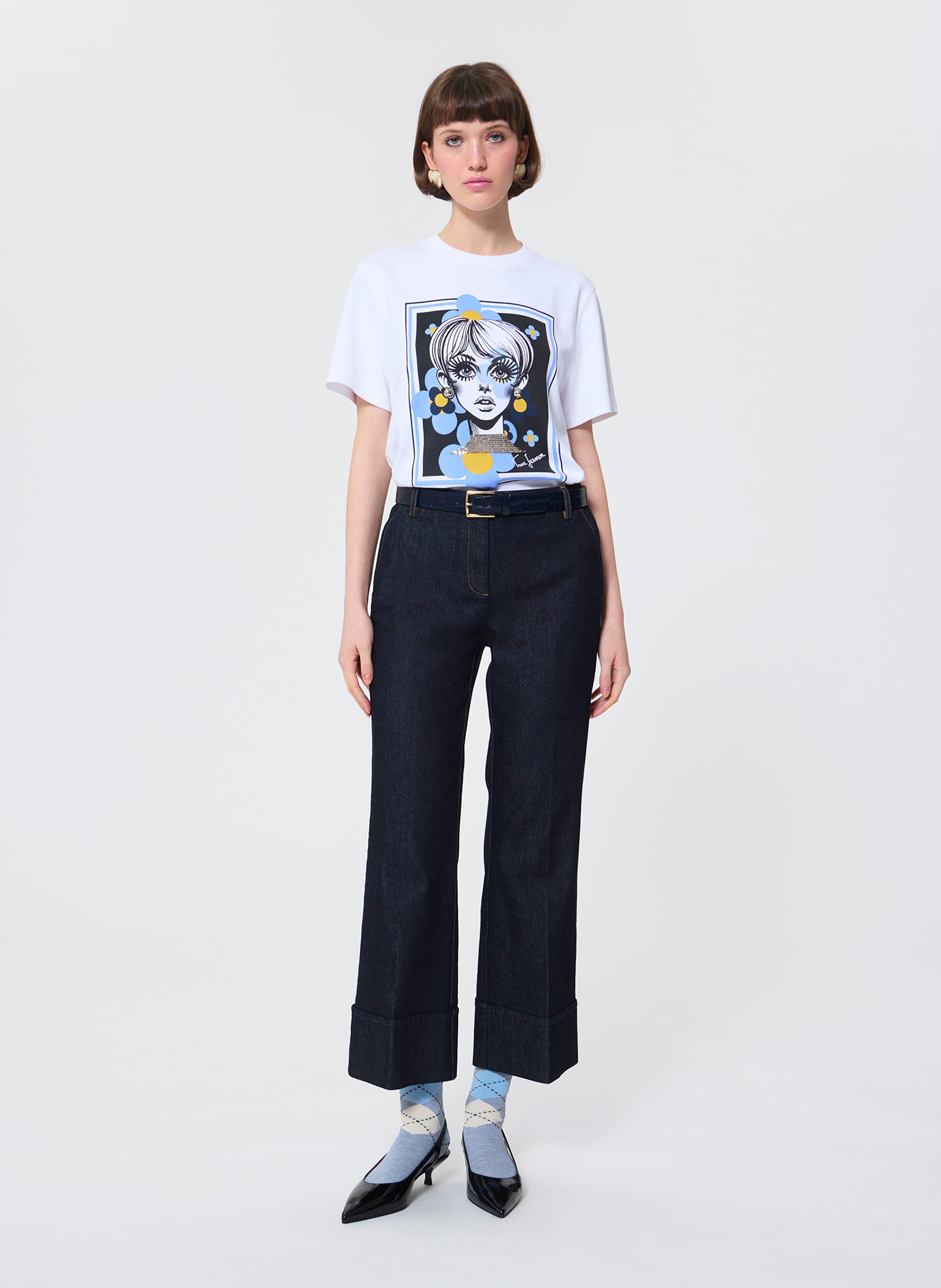 Tee shirt  taratwiggy | Blanc TARA JARMON Femme