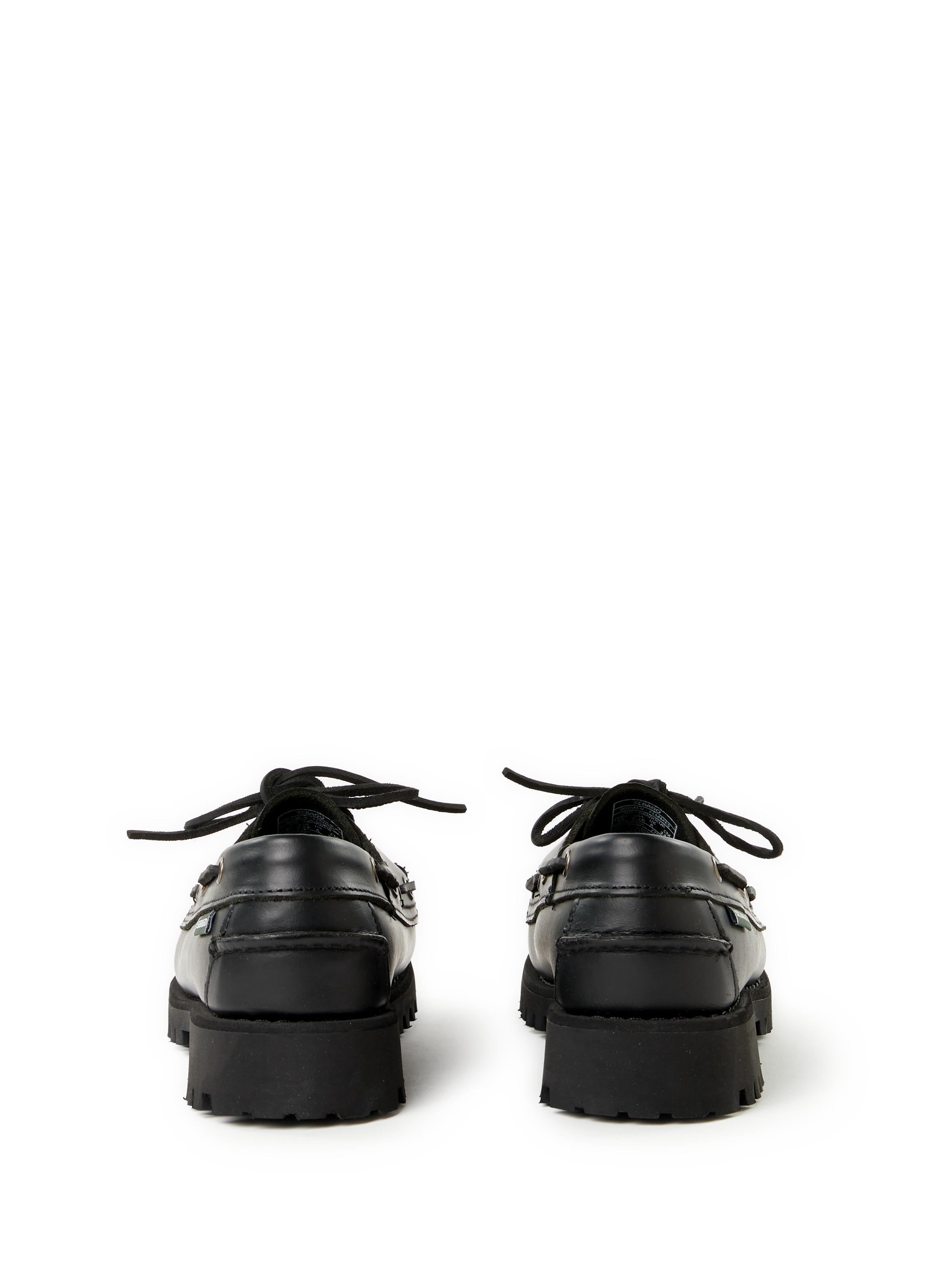 Mocassins à lacets en cuir mélangé SEBAGO Noir