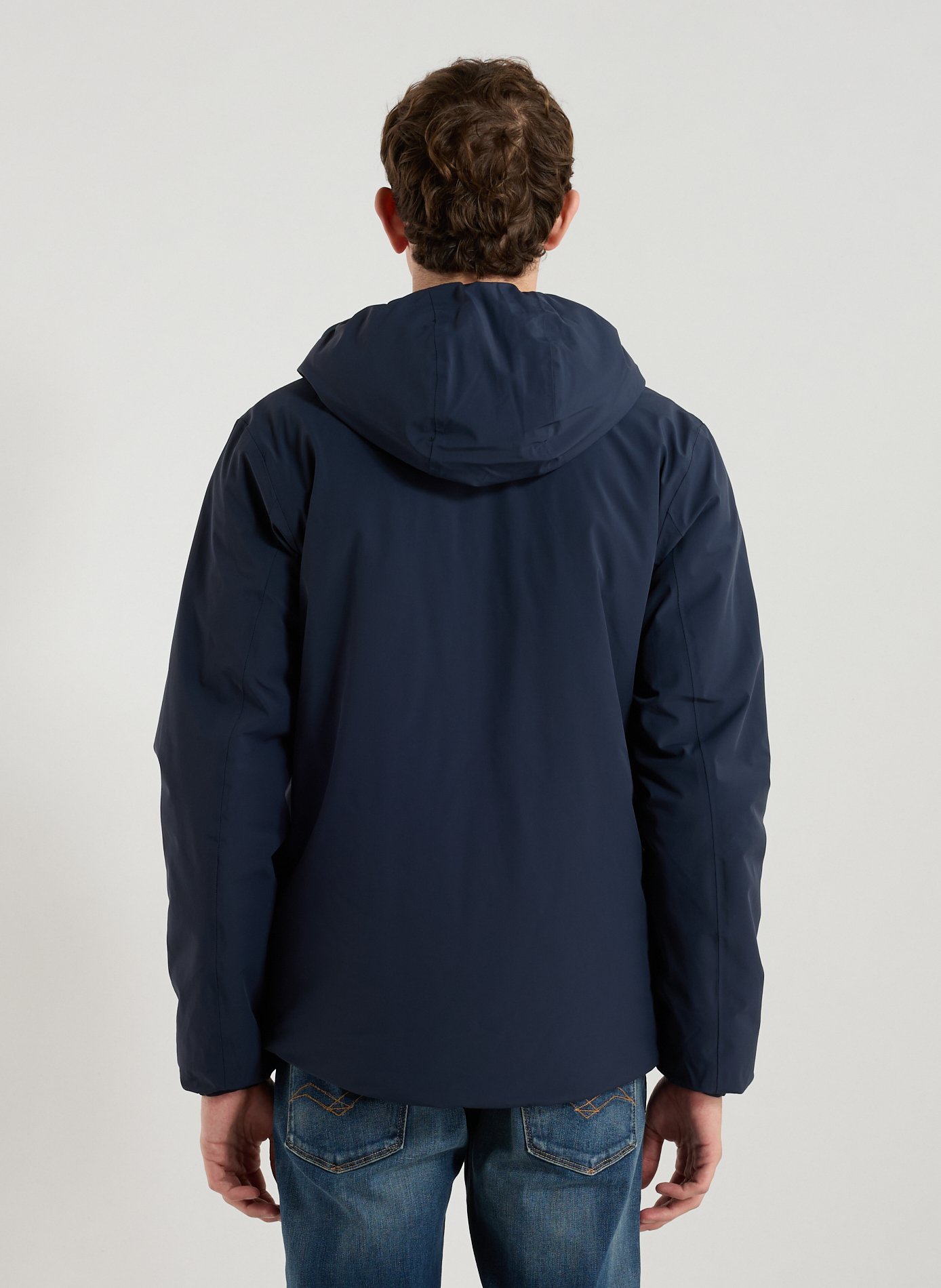Jack St Warm lined bomber jacket K-WAY Blue