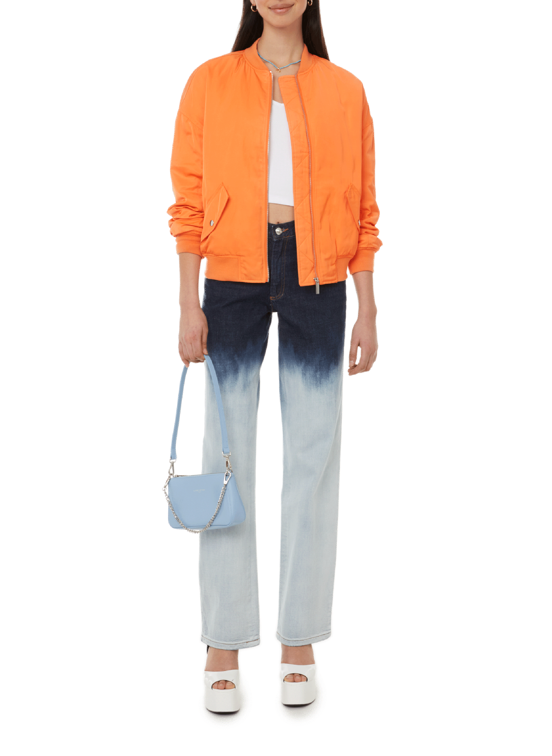 Robie bomber jacket SAISON 1865 Orange