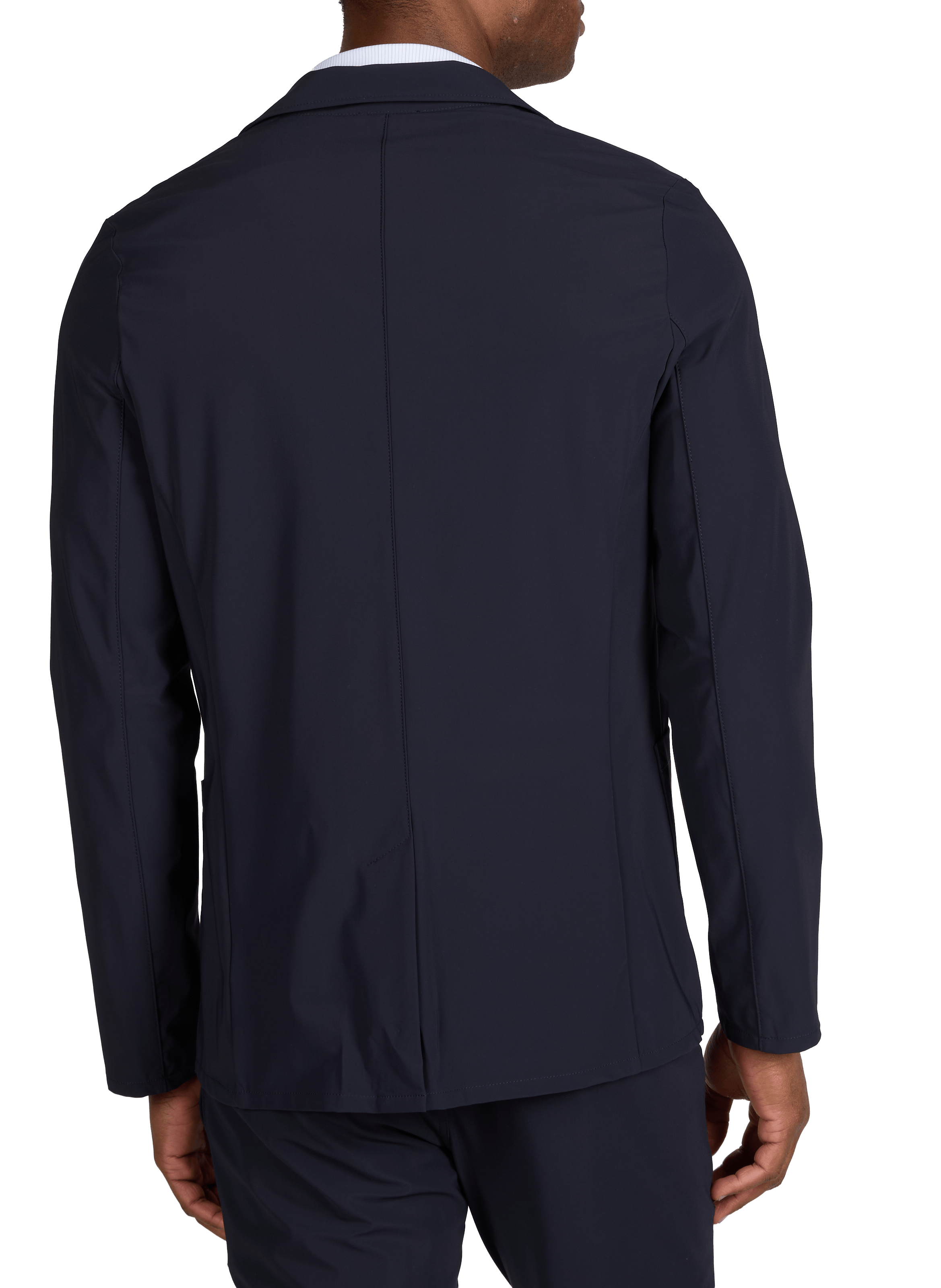 Fitted blazer with tailored collar Niko Lescada 1789 CALA Blue