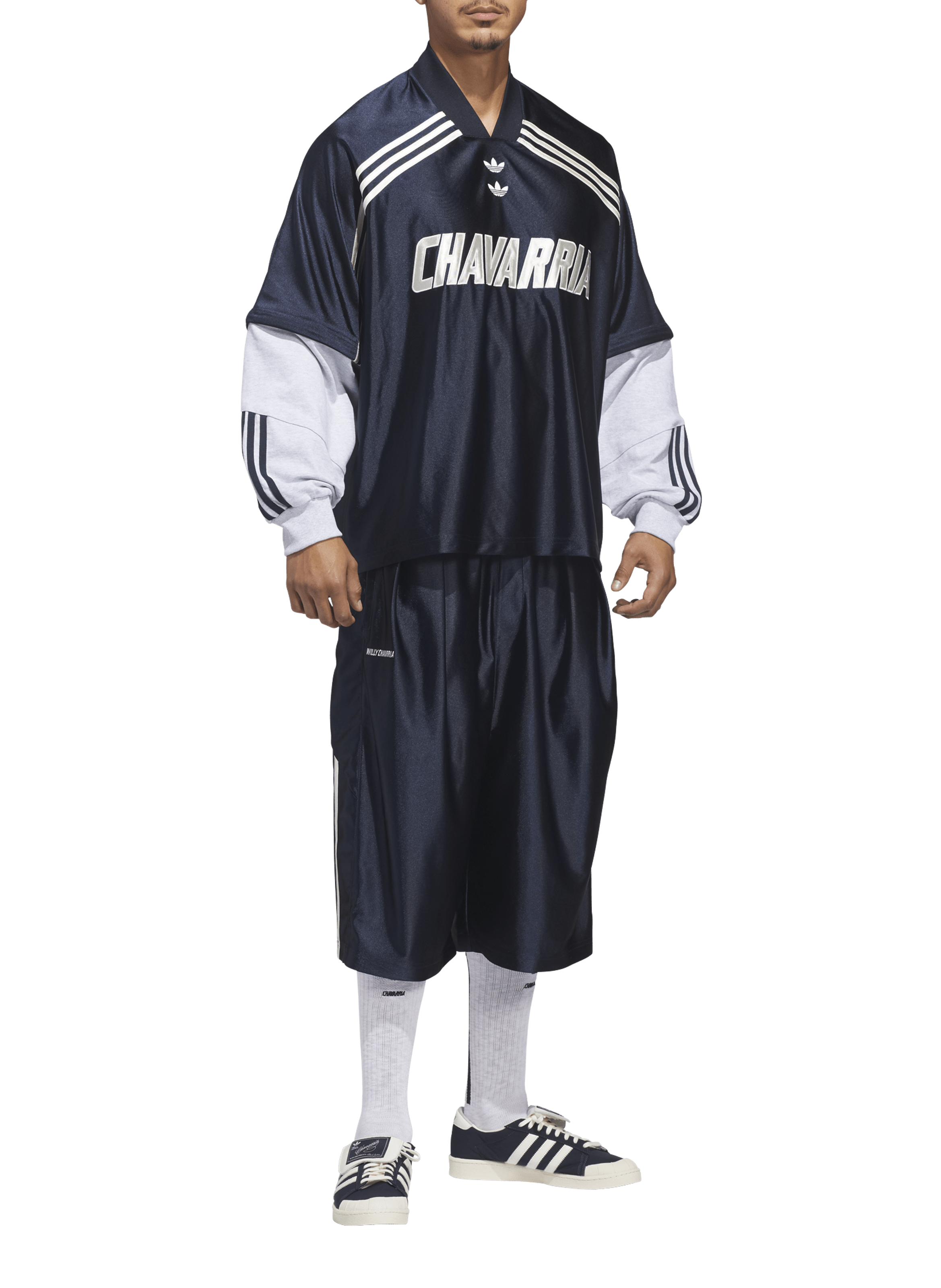 T-shirt avec manches amovibles ADIDAS Bleu