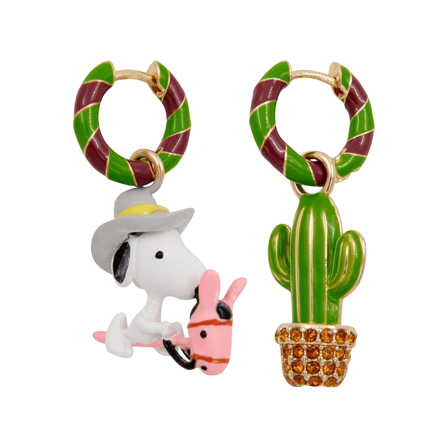 Boucles d'oreilles jamina ESSENTIEL ANTWERP Vert