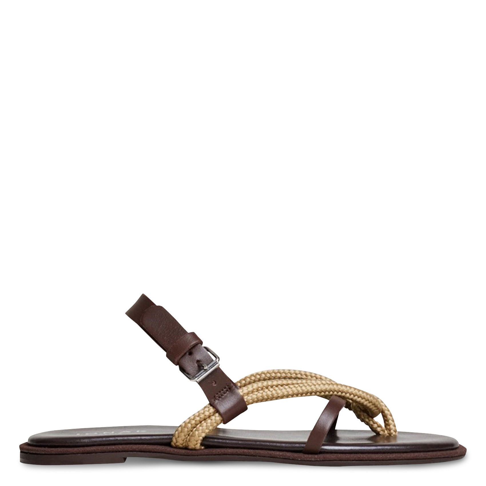 Plagettes en cuir emeline JONAK Marron