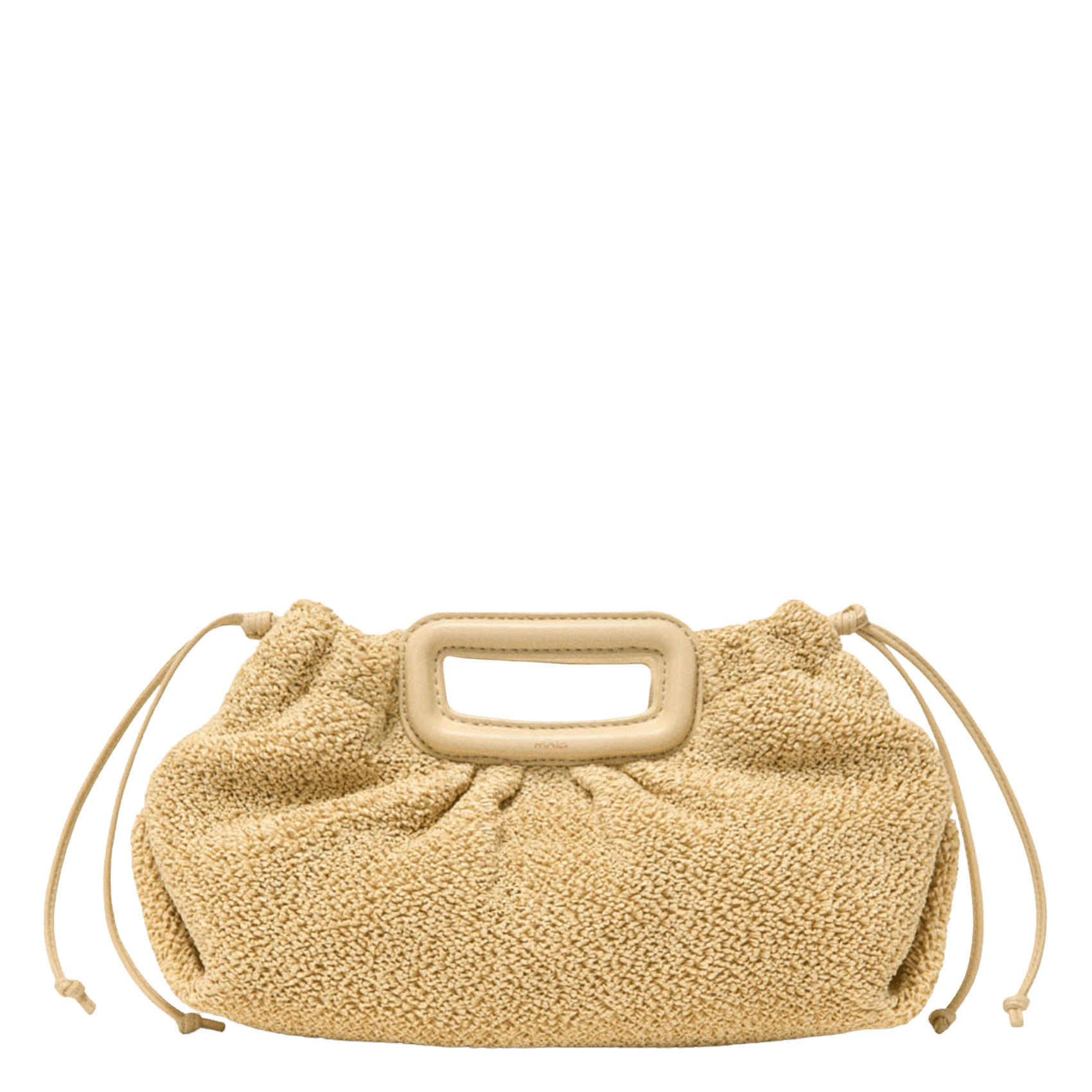 Sac bandoulière uni m MAJE Beige