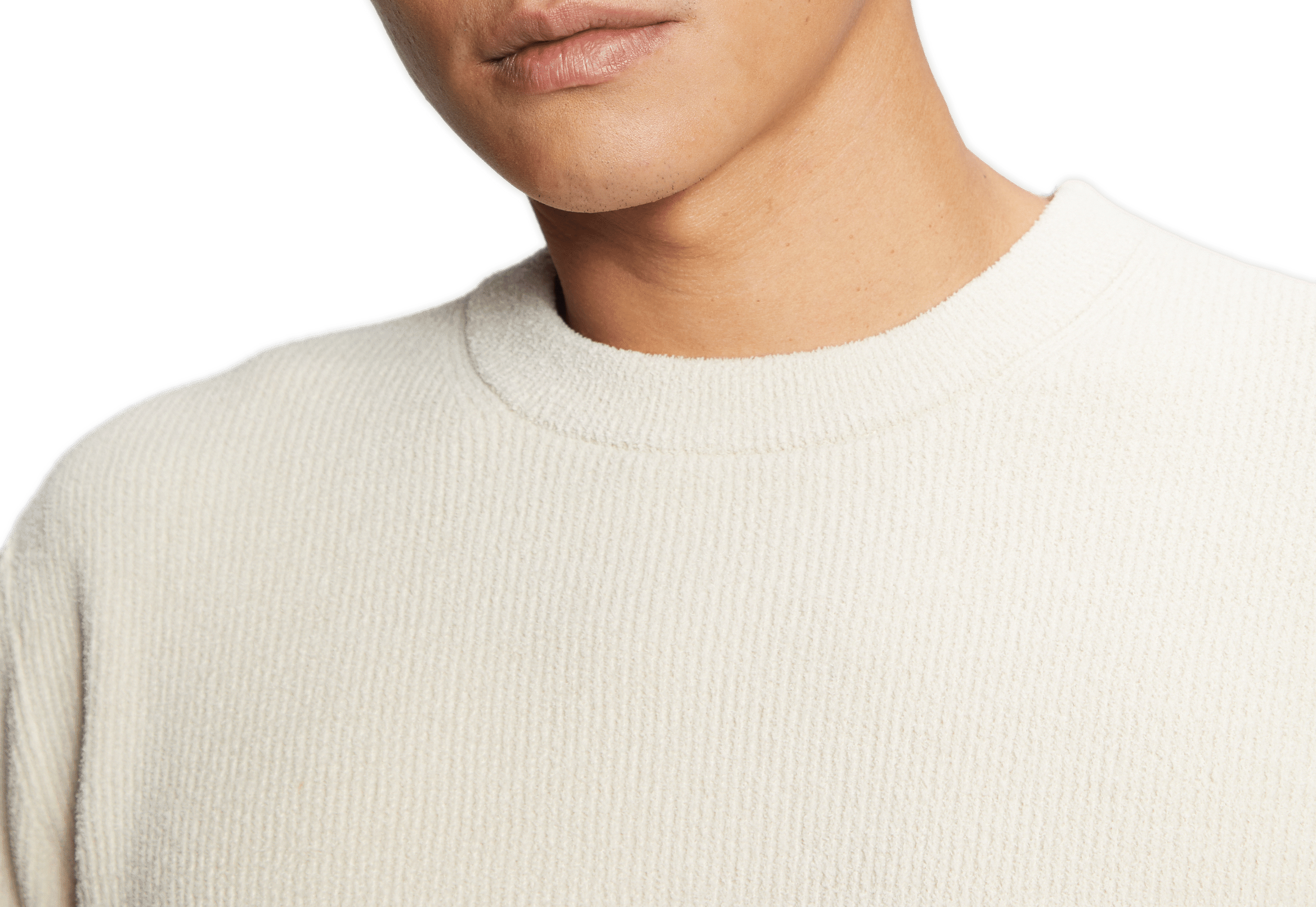 Cotton cable knit jumper NN.07 Beige