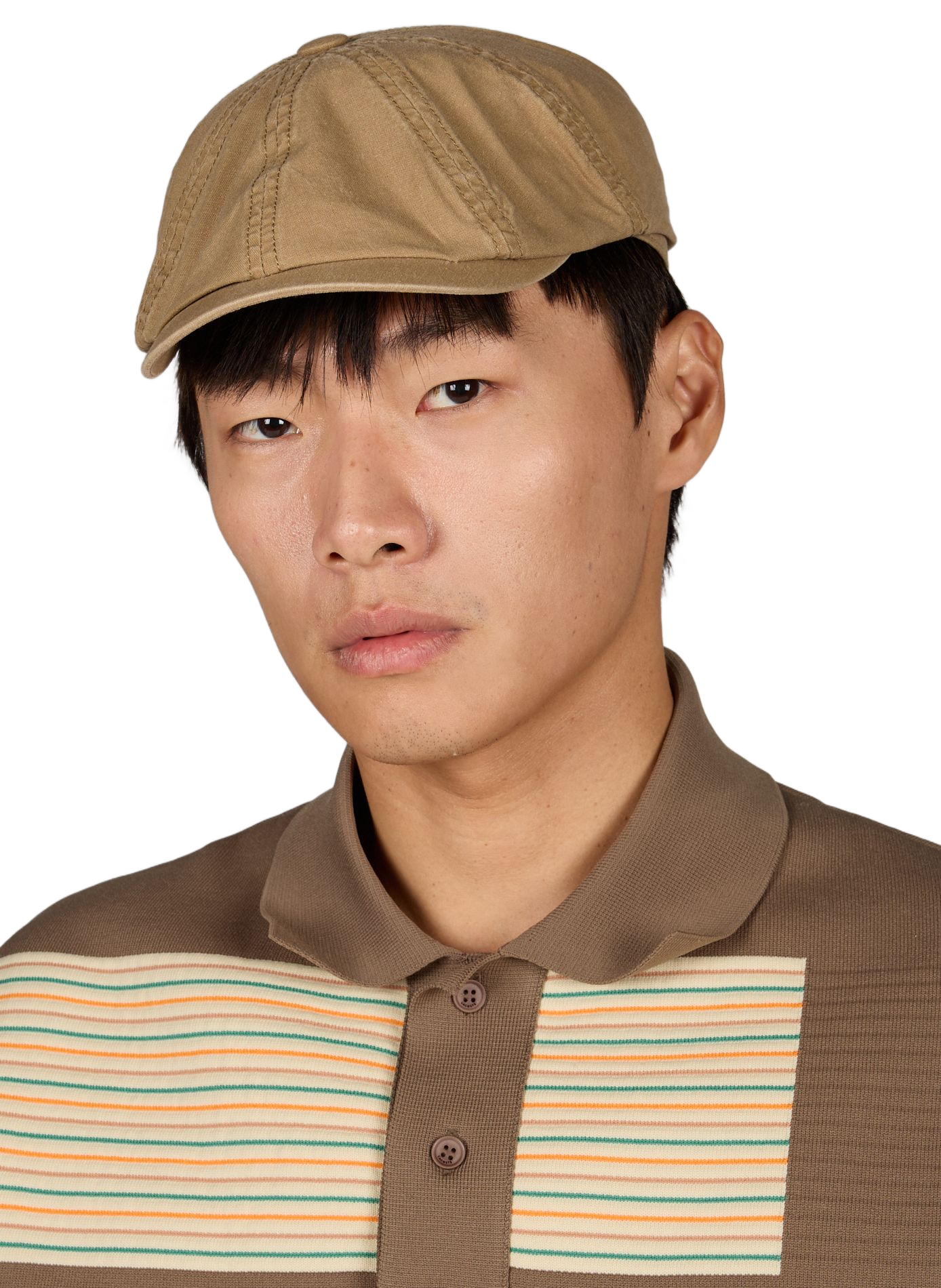 Hatteras organic cotton cap STETSON Beige