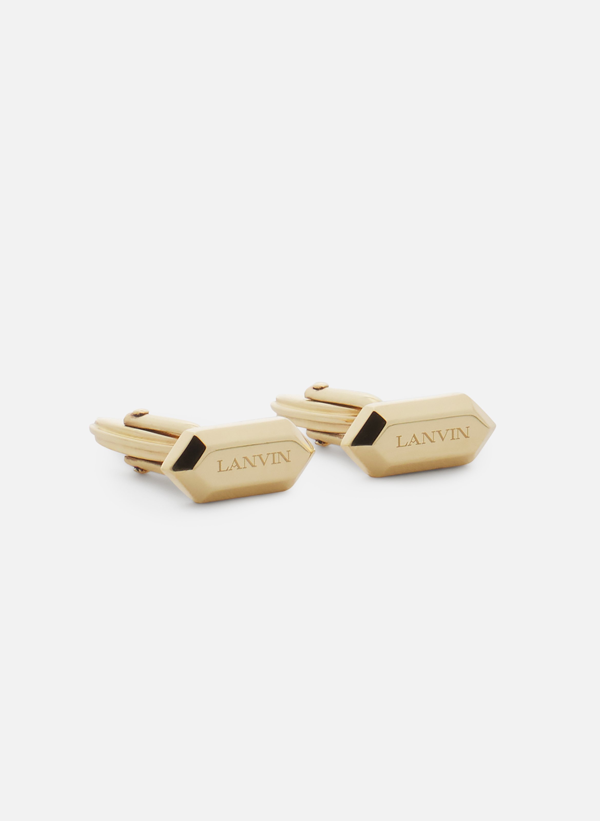 Boutons de manchette lanvin étiquette LANVIN Argent