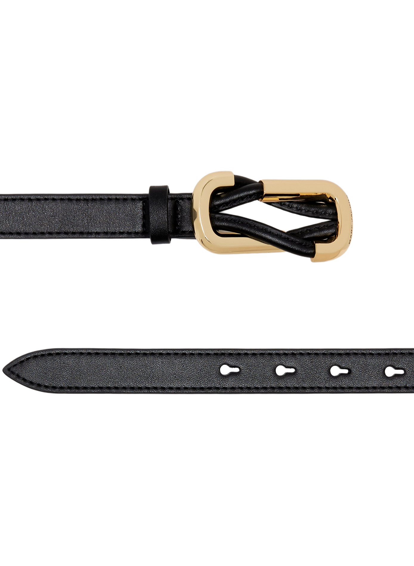 The Dual leather belt MARC JACOBS Multicolour