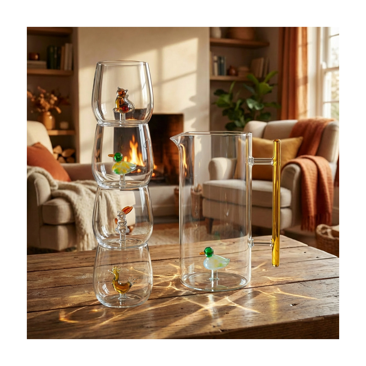 Topies - pichet canard MEDARD DE NOBLAT Transparent