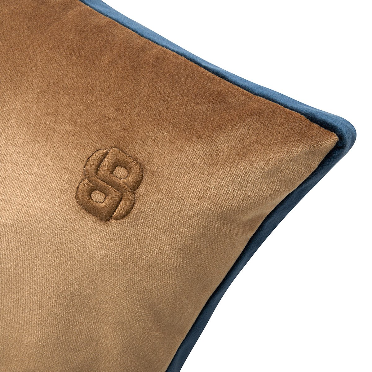 Housse de coussin en velours, b velvet BOSS HOME Marron