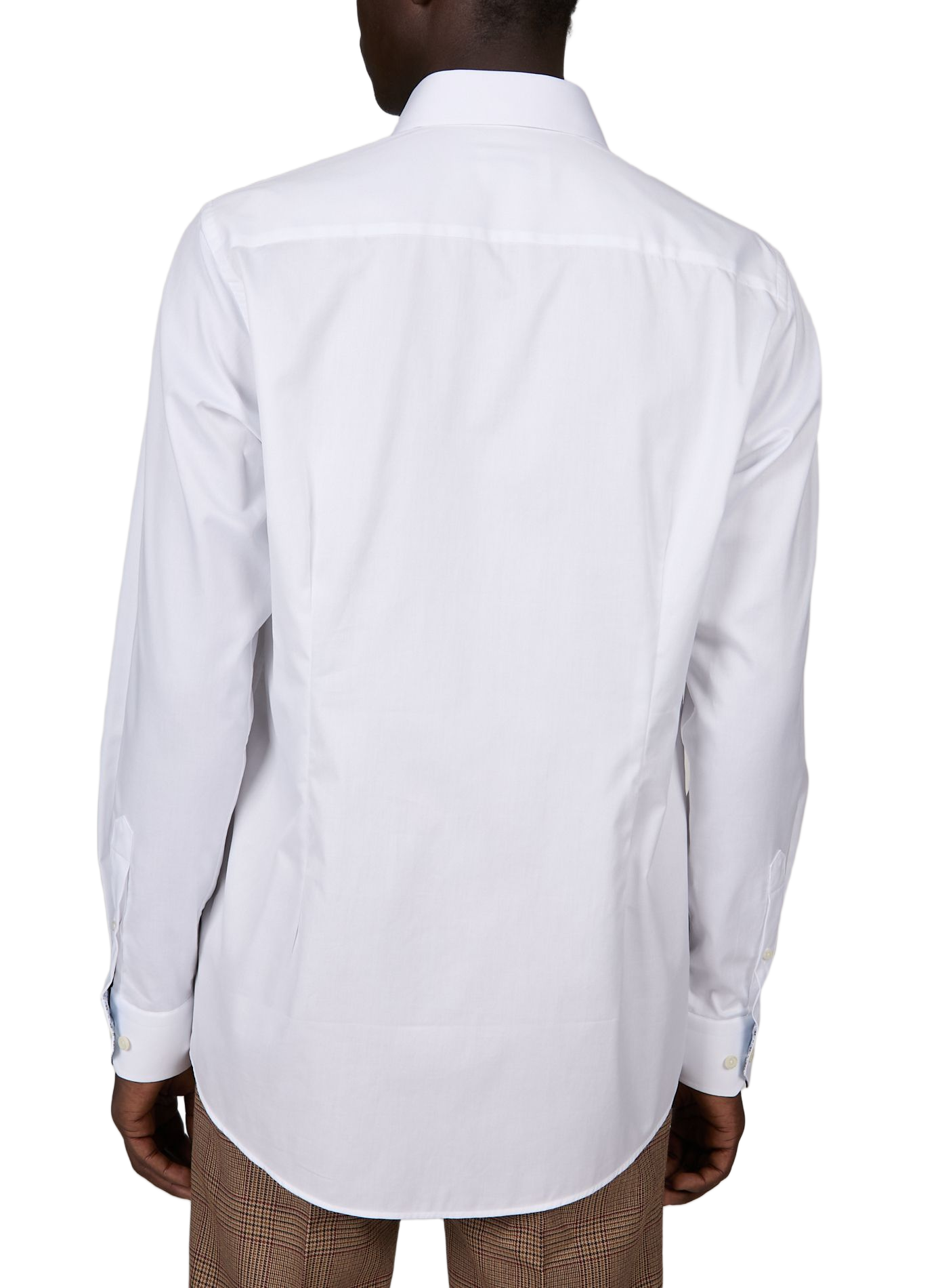 Straight cotton shirt ETON White