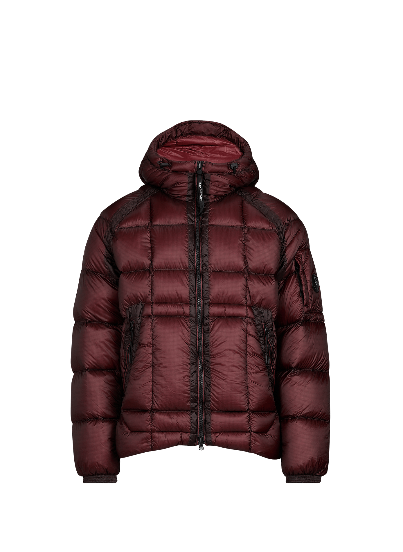 Doudoune matelassée à capuche CP COMPANY Rouge