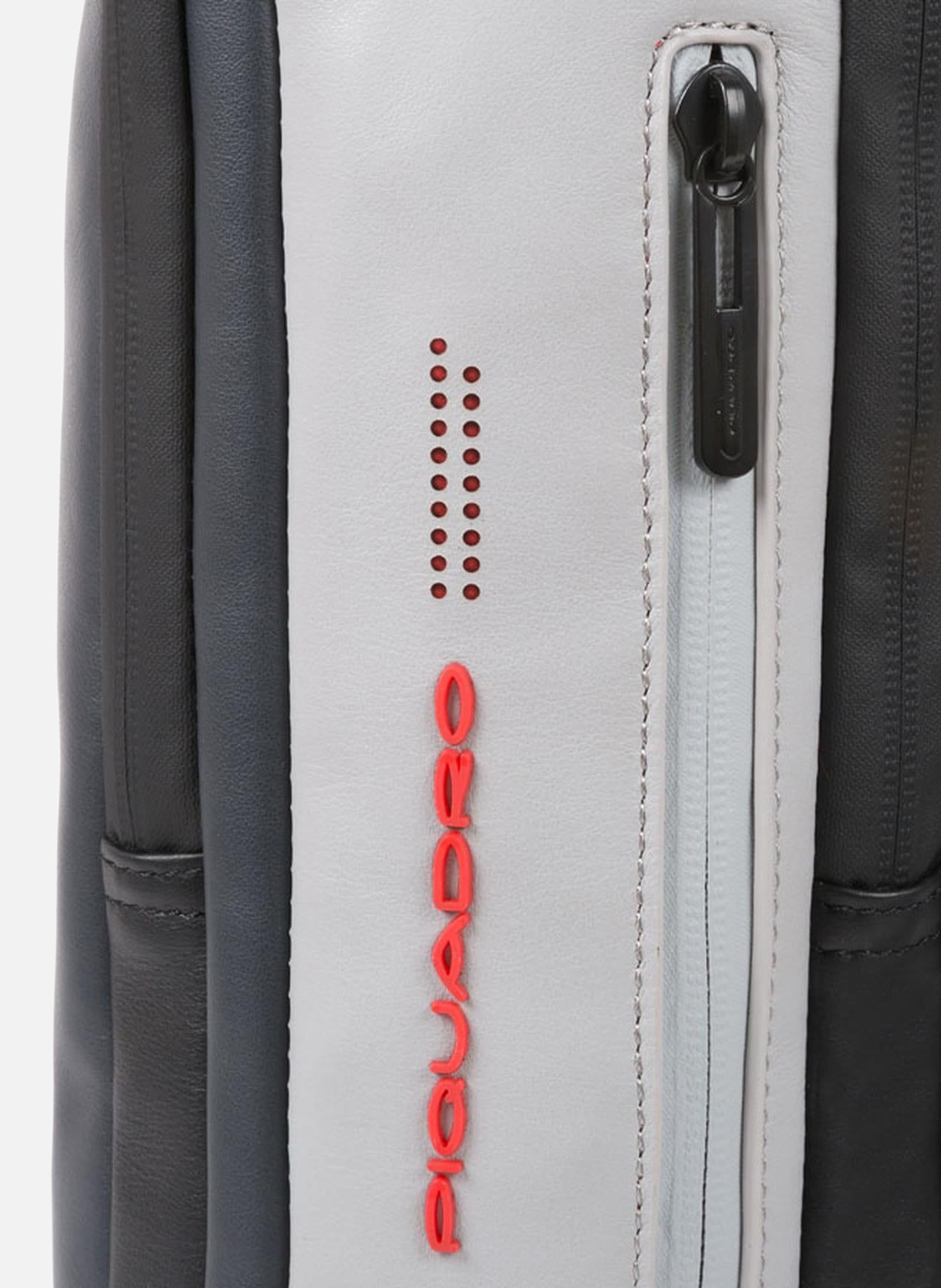 Laptop backpack 15,6" PIQUADRO Grey