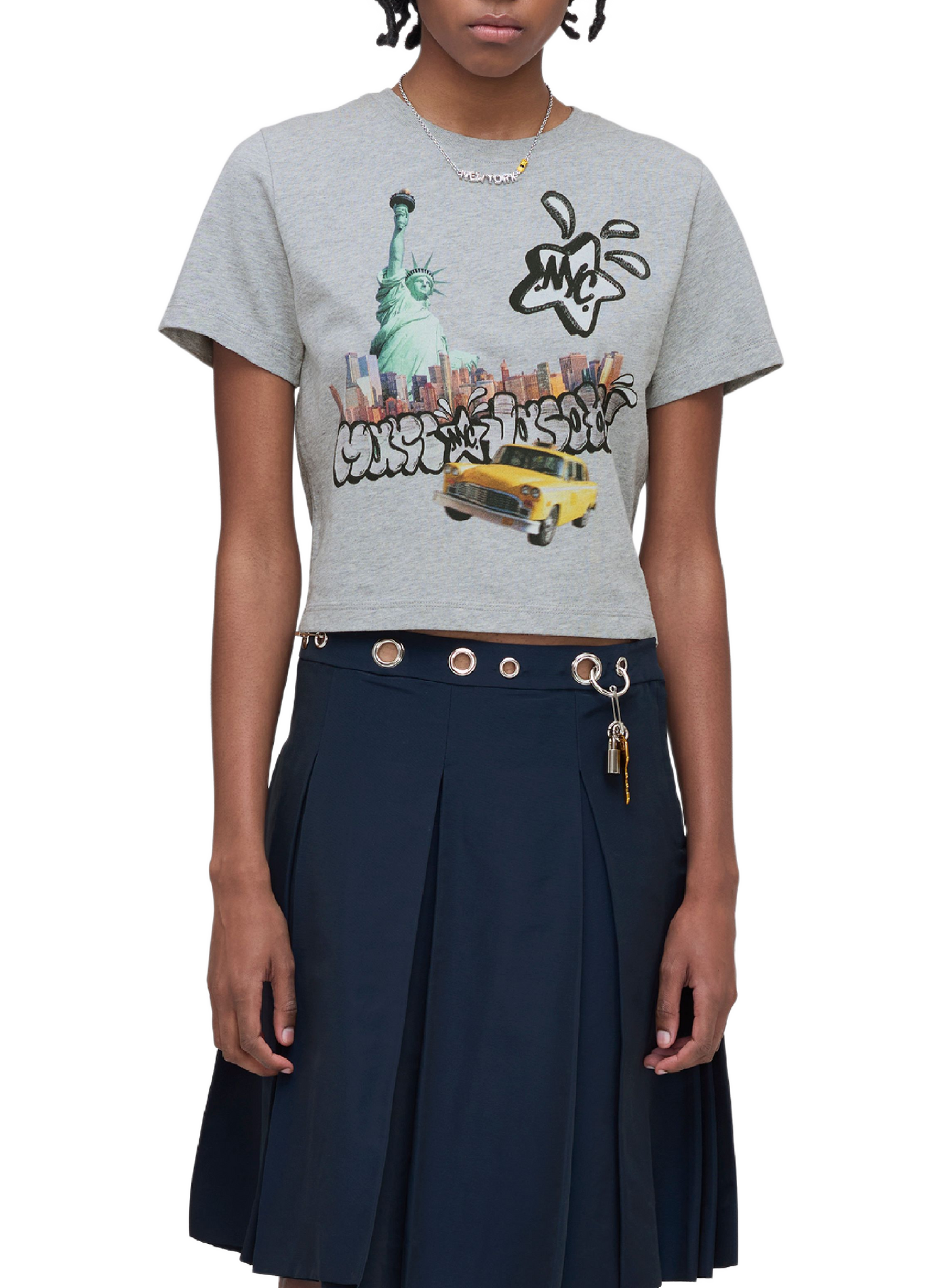T-shirt The City New York en coton MARC JACOBS Multicolore