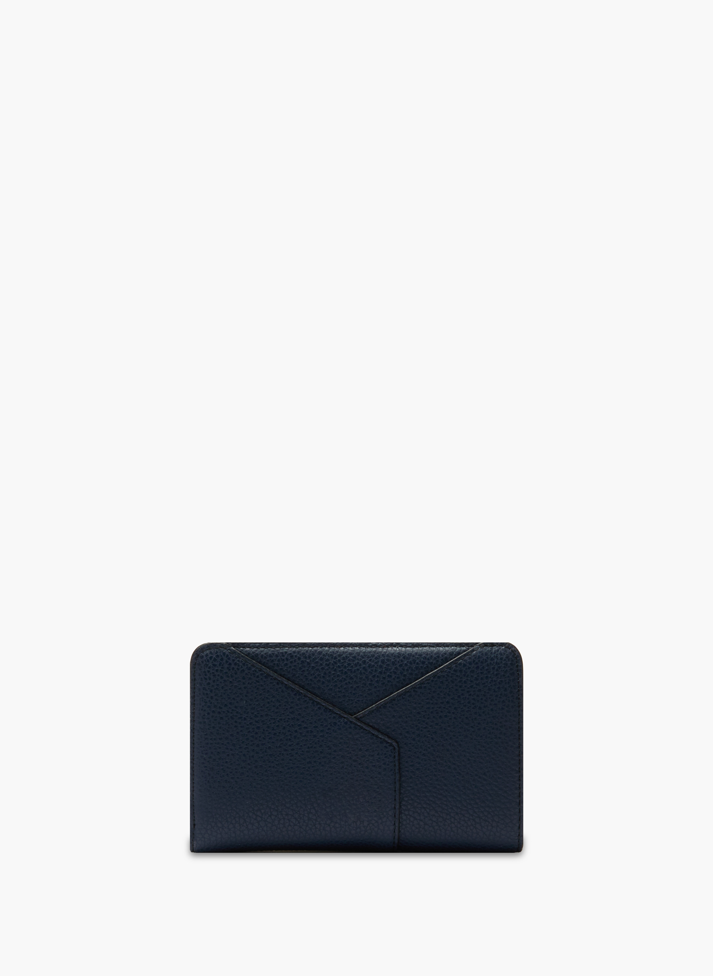 Portefeuille rectangulaire zippé enveloppe de lancel en cuir | Bleu LANCEL Femme