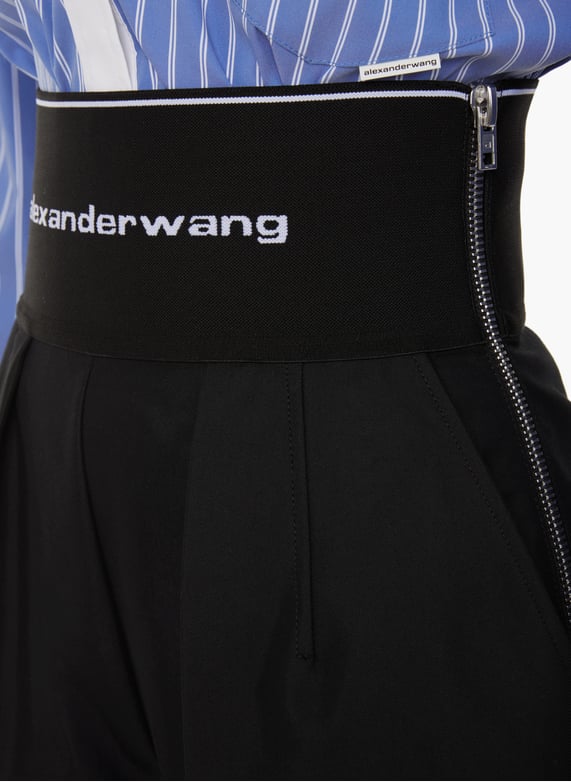 Safari cotton-Blend shorts Black Alexander wang - Women Safari cotton-Blend shorts Black Alexander wang - Women