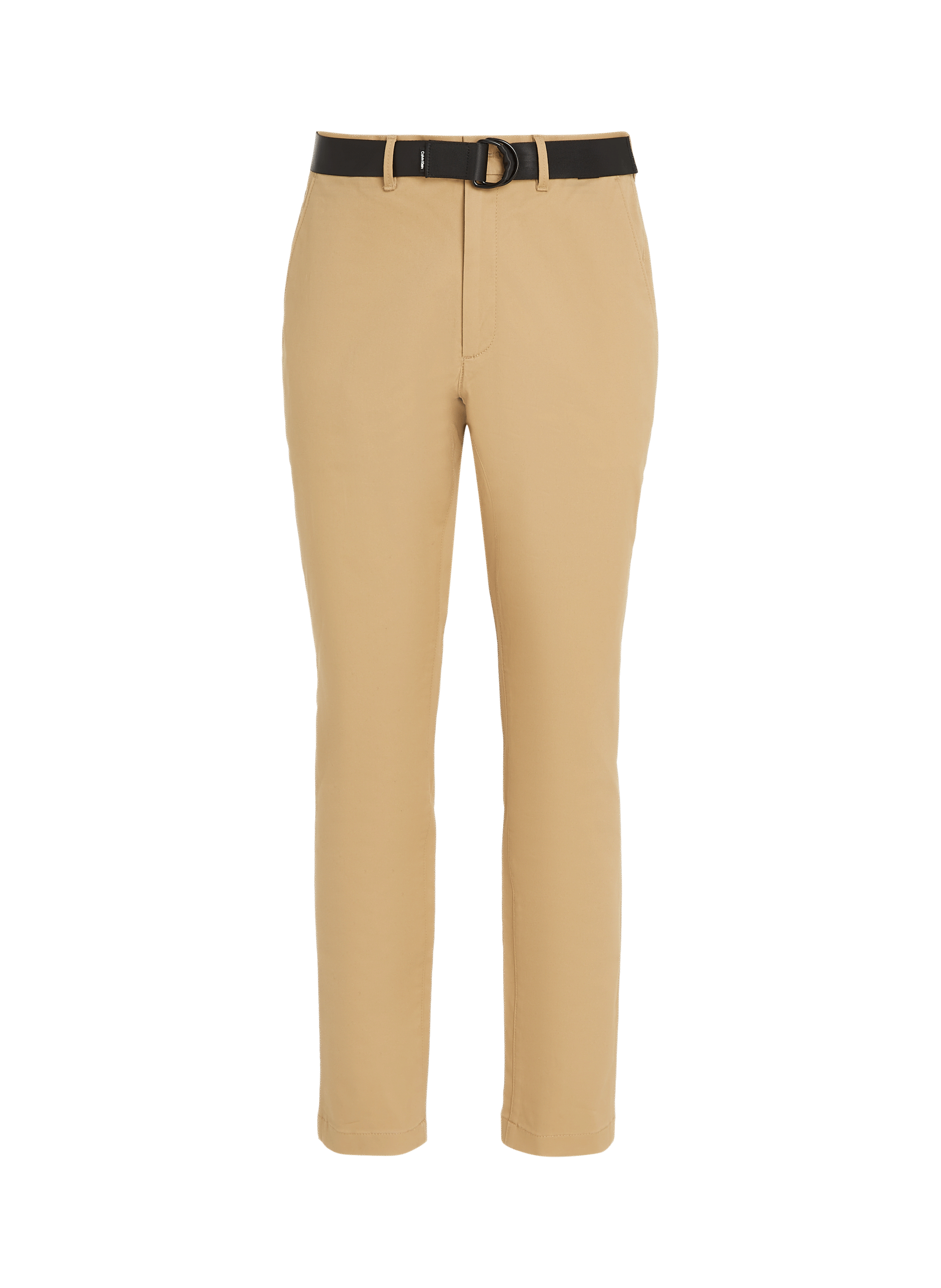 Pantalon chino ceinturé