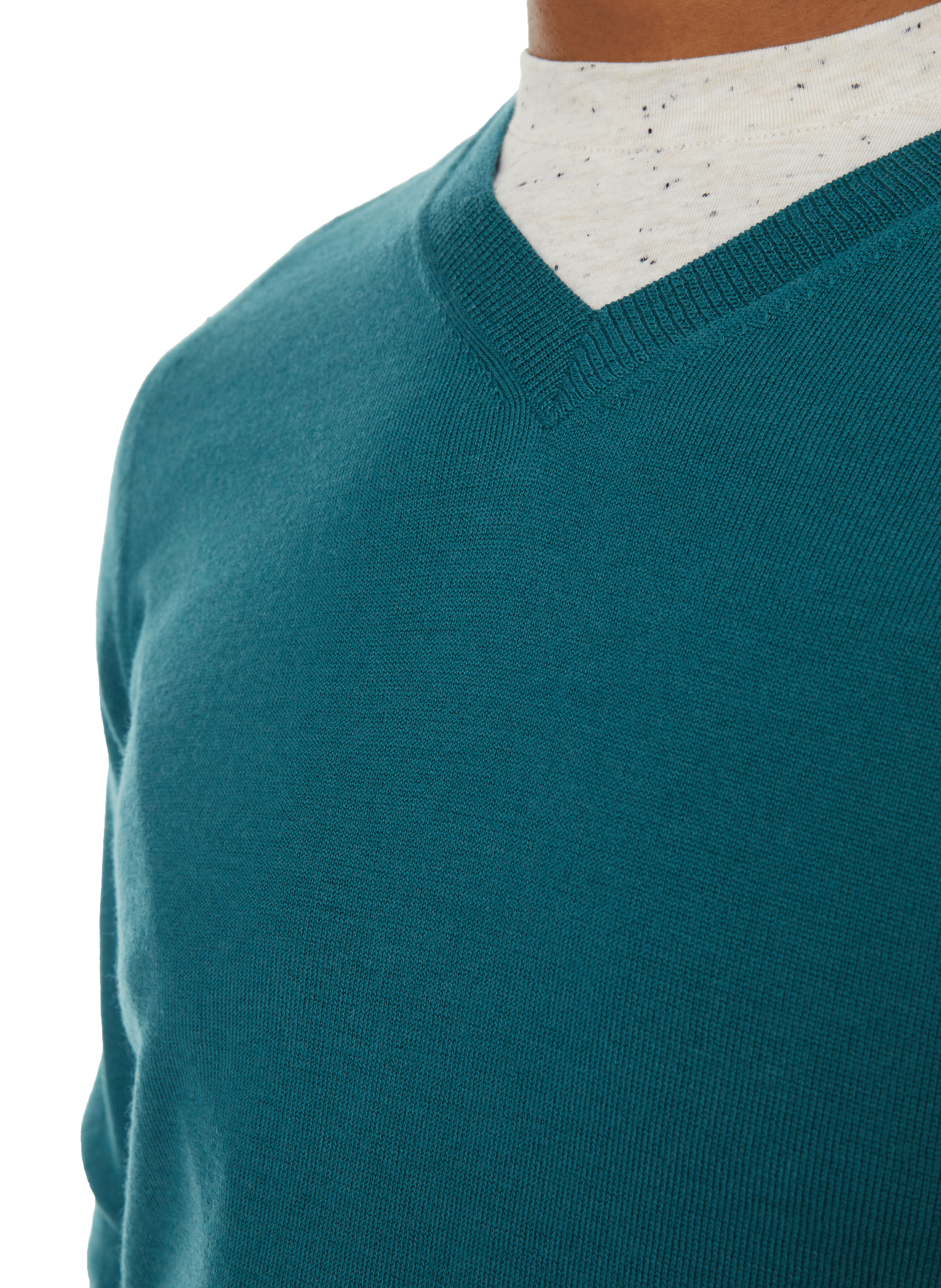 Merino wool jumper Green