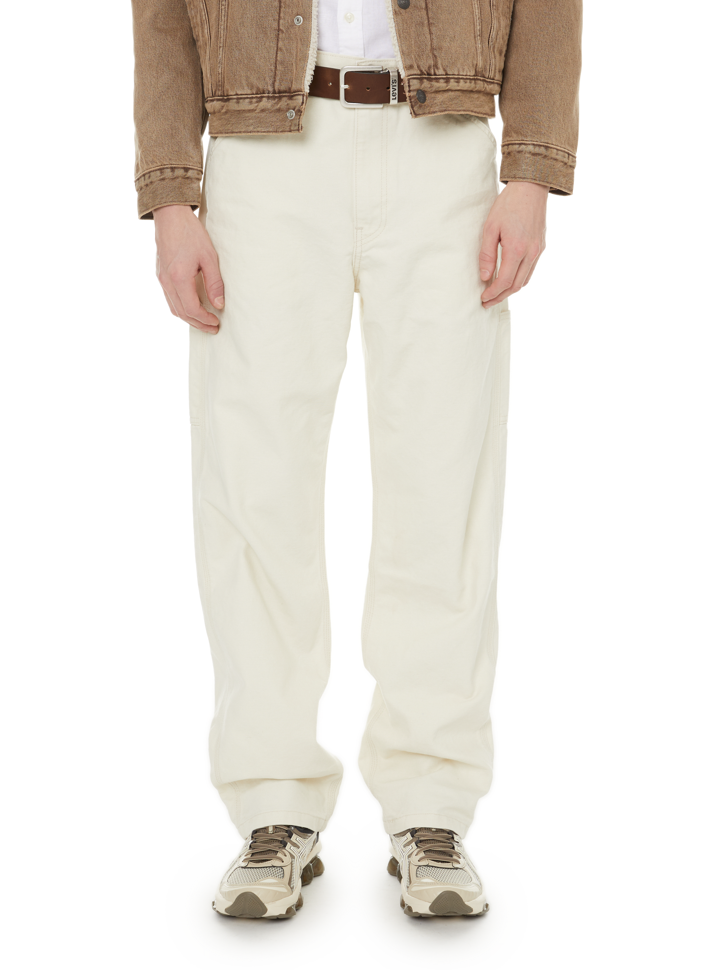 Ceinture en cuir réversible Reversible Core LEVIS ACCESSOIRES Marron