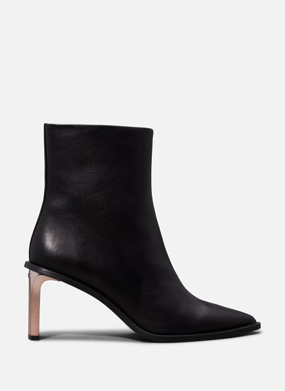 Bottines en cuir Noir by CALVIN KLEIN CALVIN KLEIN Bottines en cuir Noir