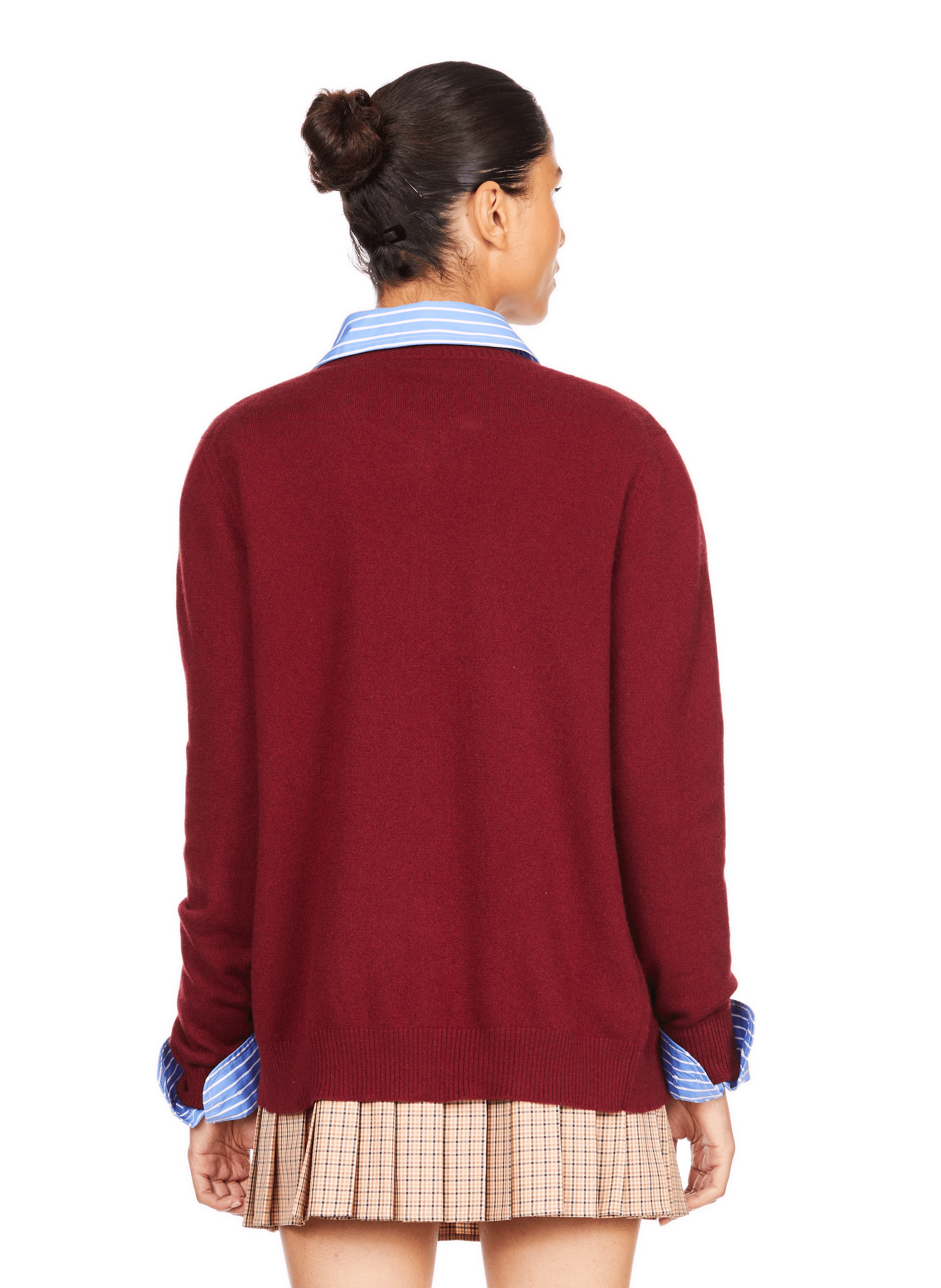 Cardigan en cachemire  MIU MIU Rouge