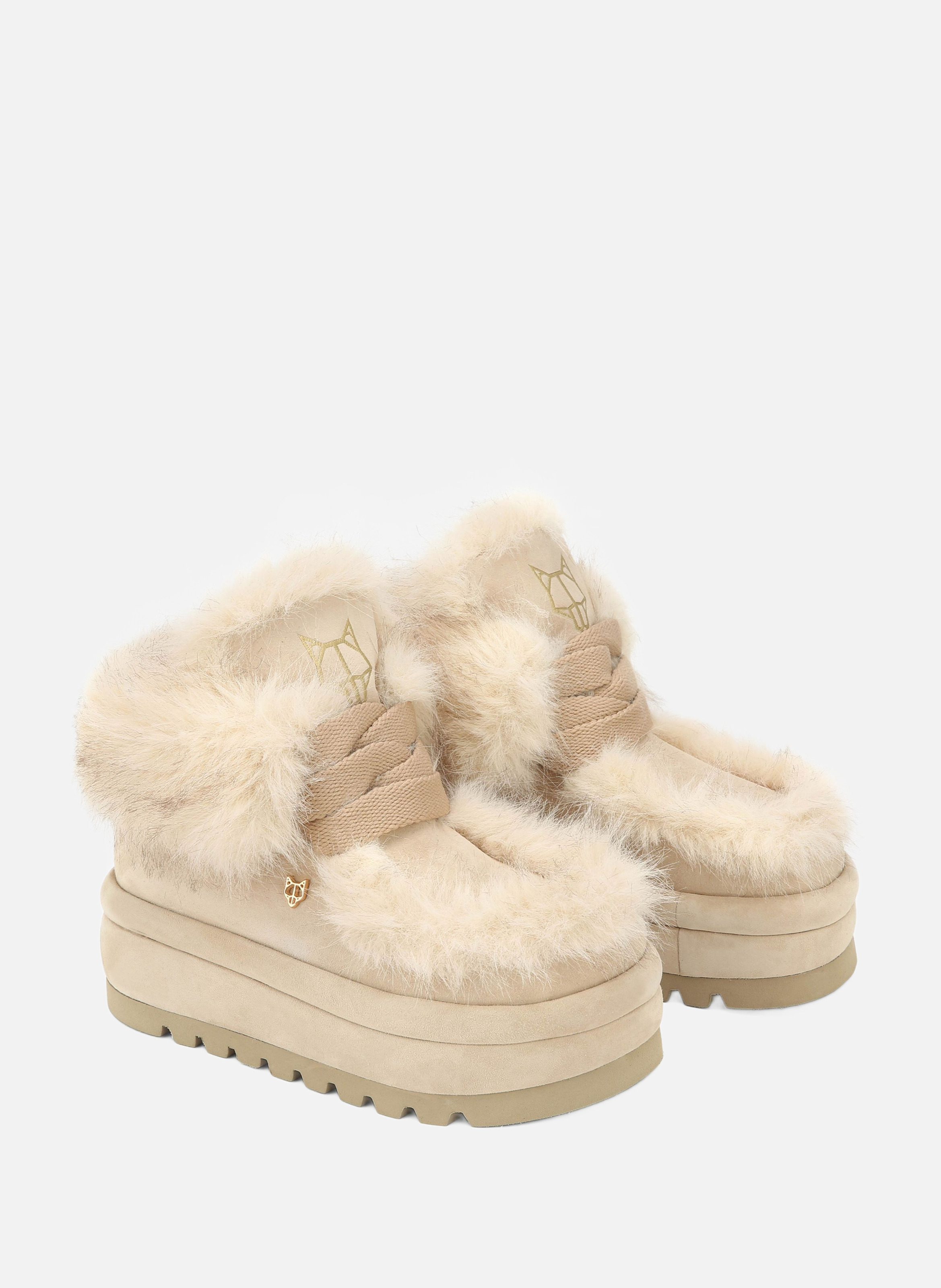 Bottes bambi NAKED WOLFE Beige