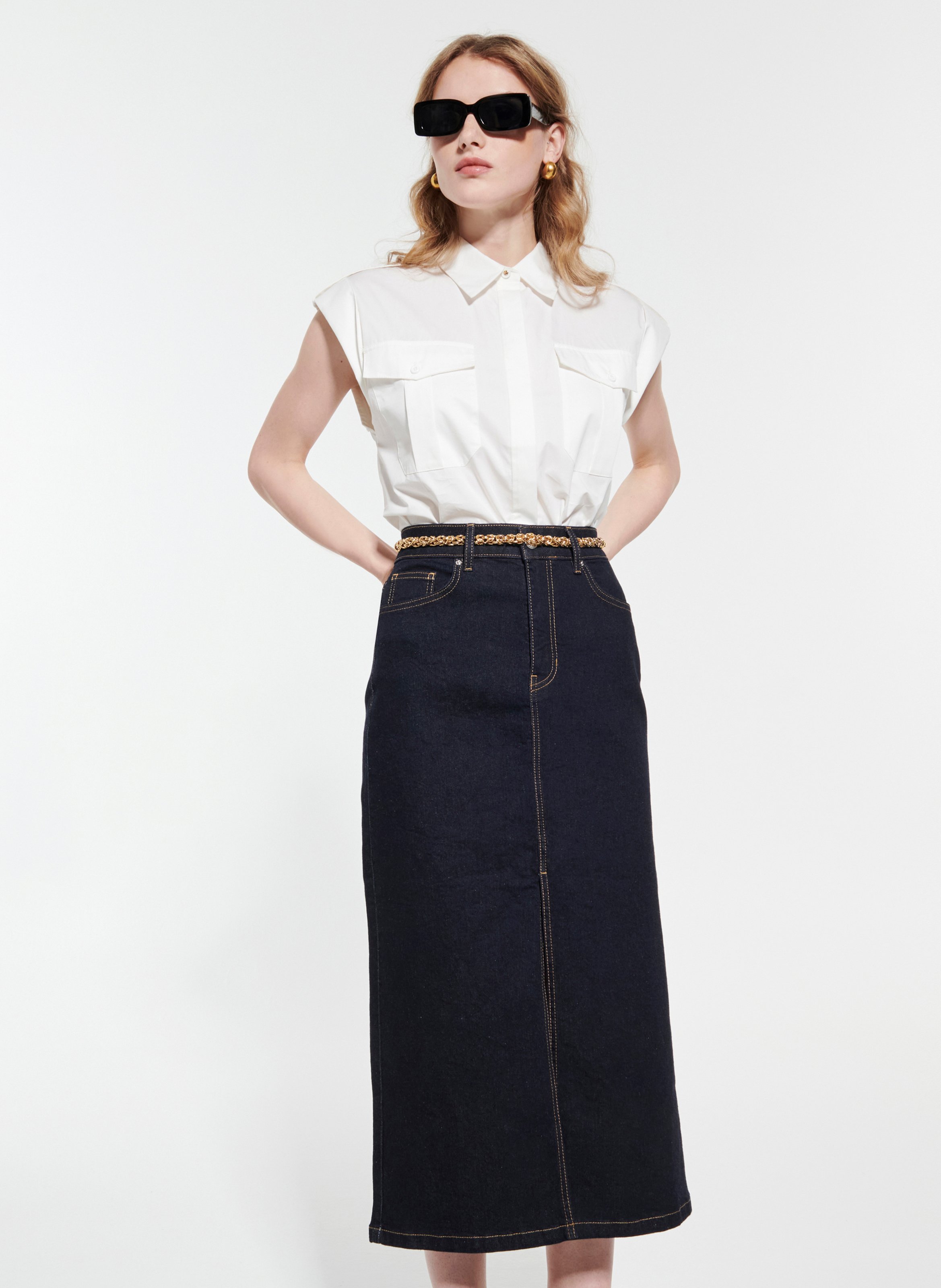 Jupe  jude ZAPA Bleu