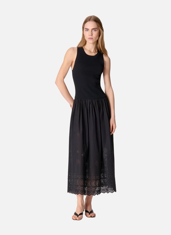 Robe longue ennaya Noir by VANESSA BRUNO VANESSA BRUNO Robe longue ennaya Noir