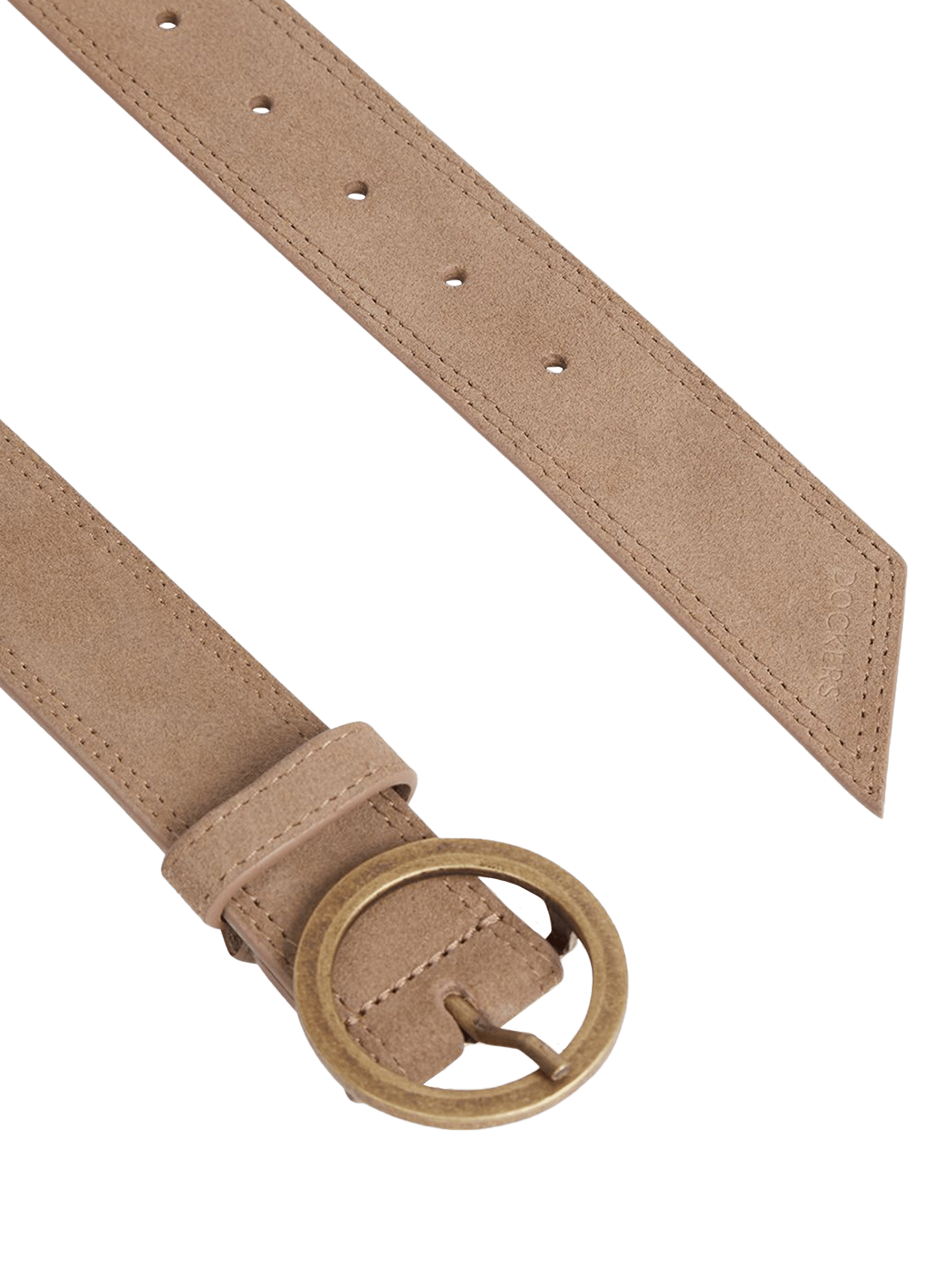 Ceinture en cuir  DOCKERS Beige