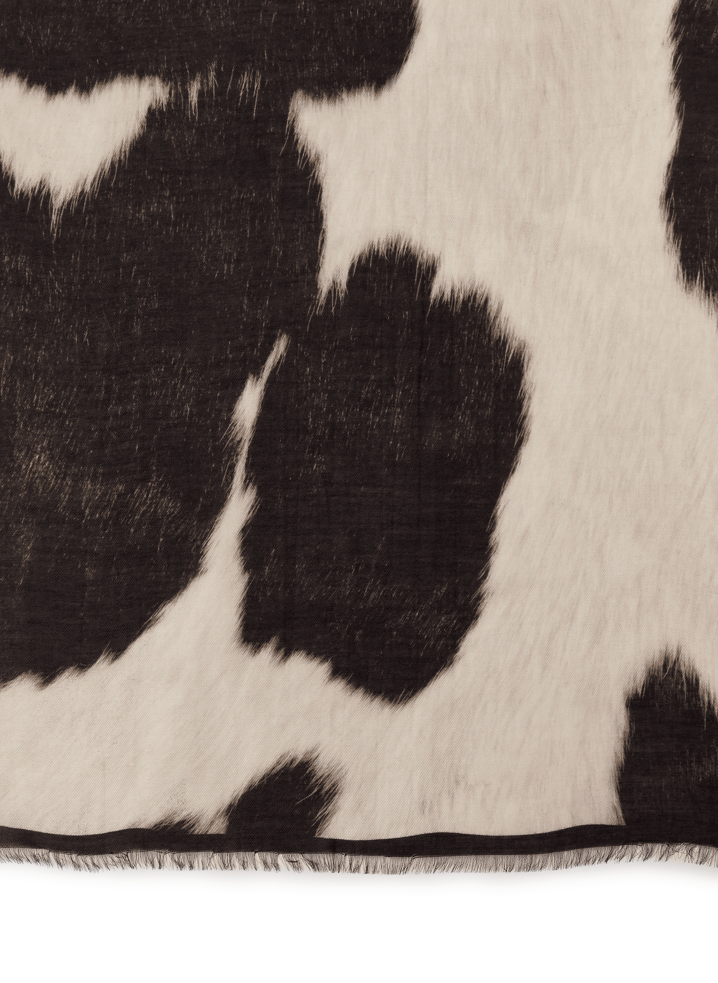 Etole imprimée SAISON 1865 Marron