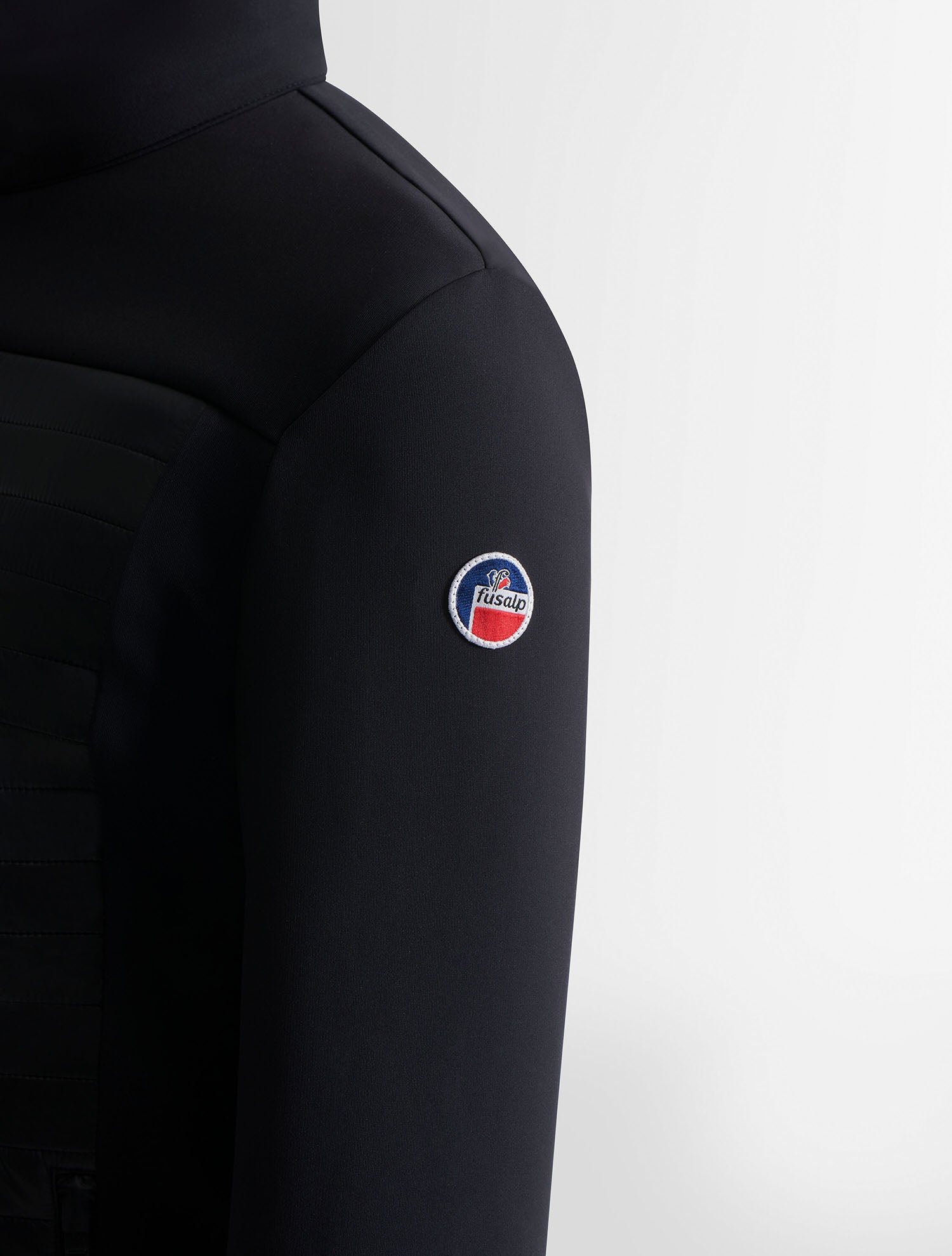 Veste légère aspon col montant coupe ajustée FUSALP Noir