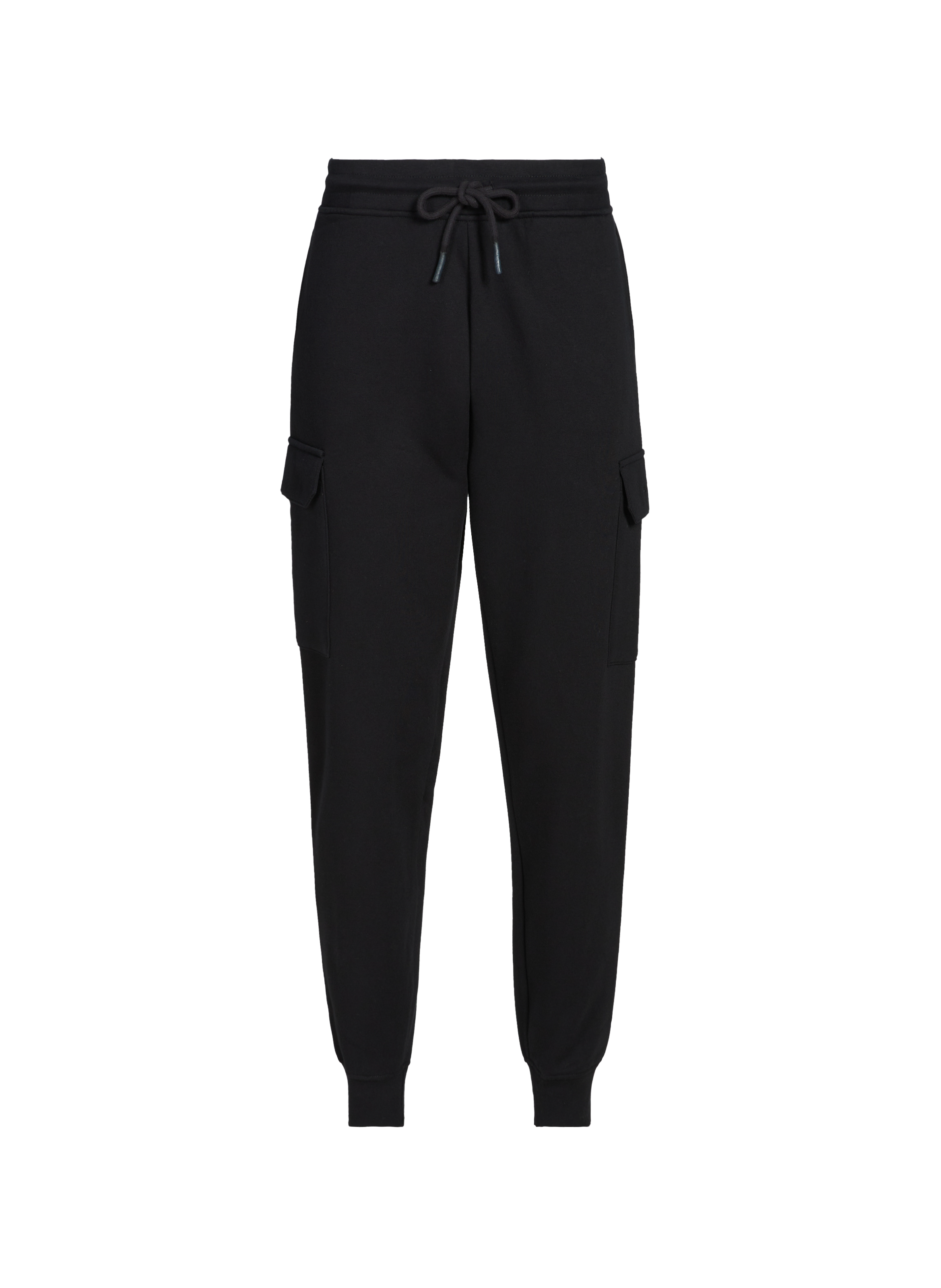 GERTRUDE ET GASTON Cotton-blend joggers Black