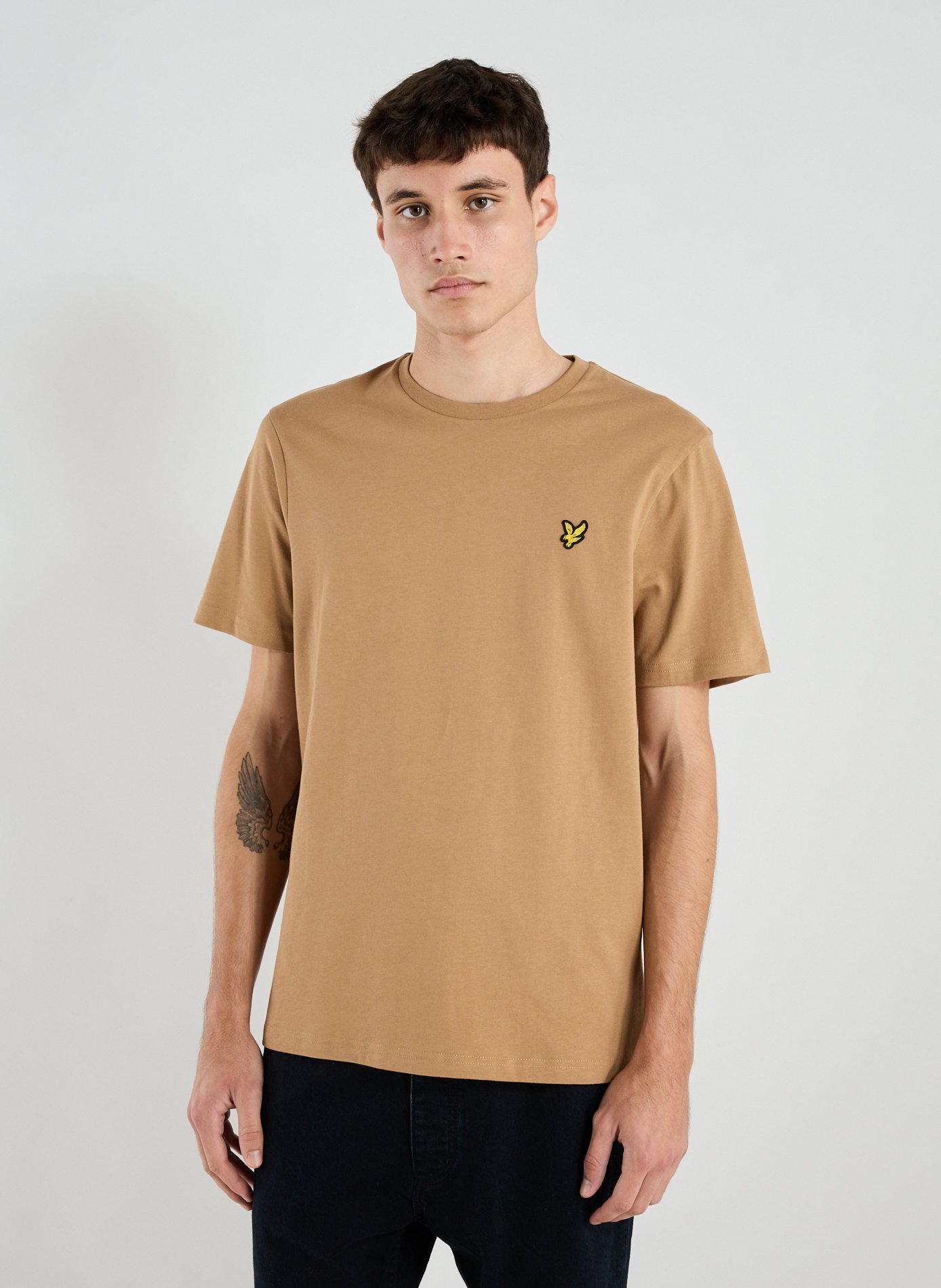 LYLE & SCOTT Classic Cotton T-Shirt Brown