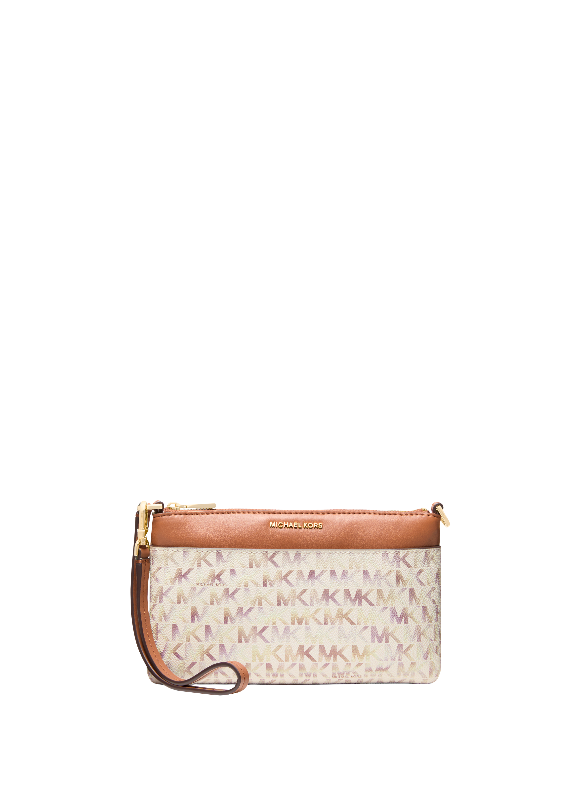 MICHAEL KORS Monogram printed clutch Multicolour