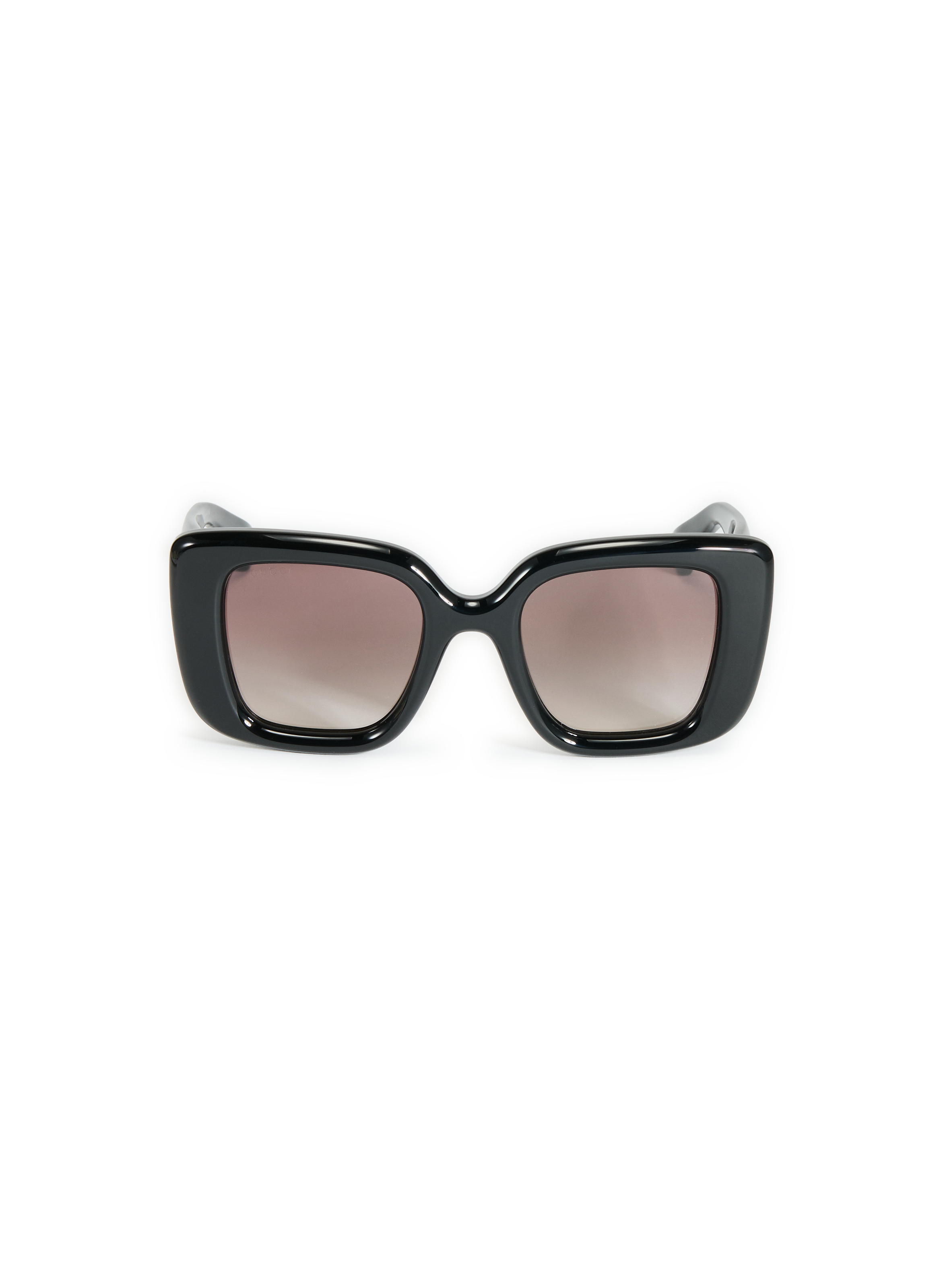 Lunettes de soleil carrées en acétate GUCCI Noir