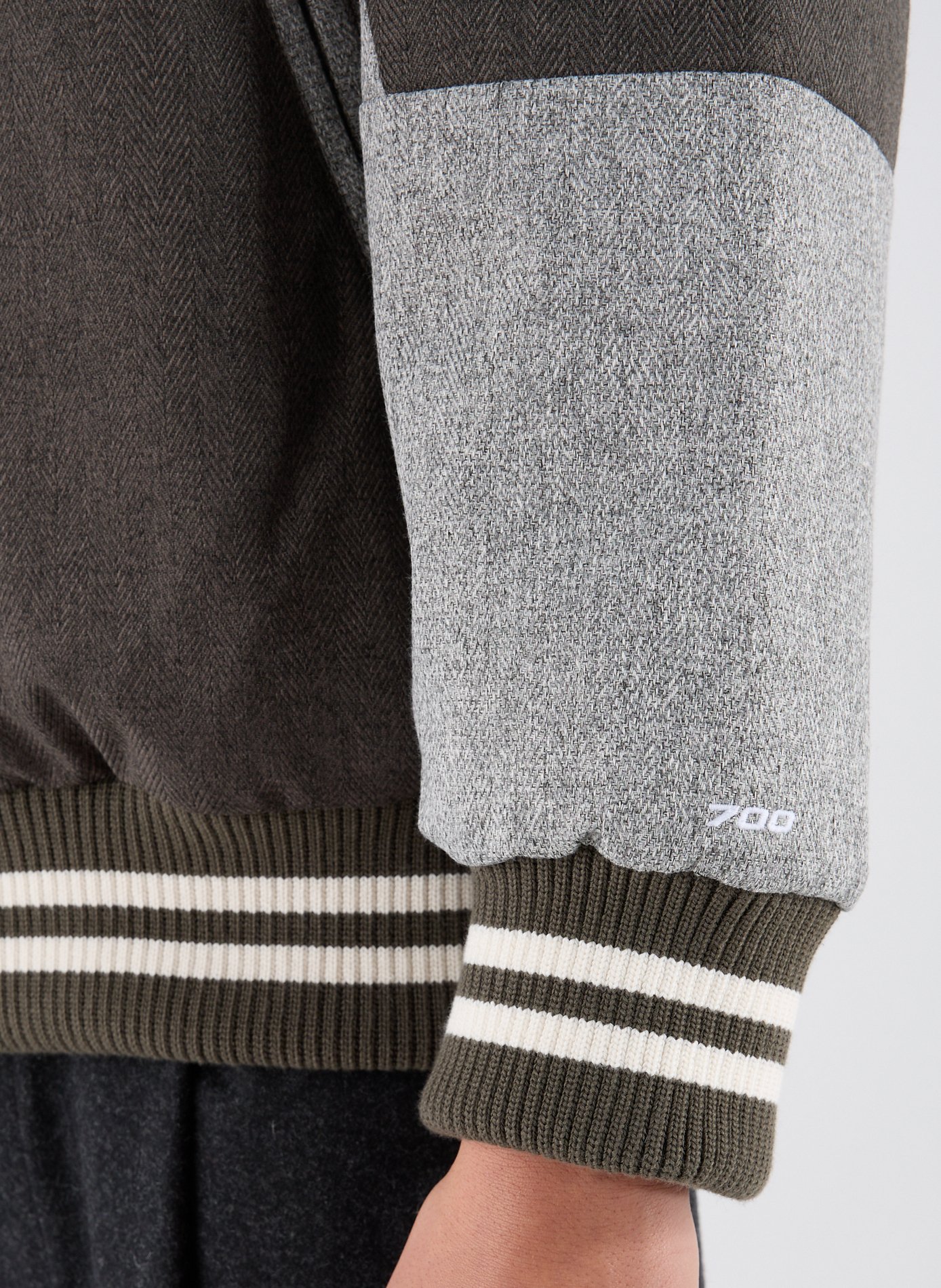 Oversized classic collar windbreaker coat THE NORTH FACE Khaki