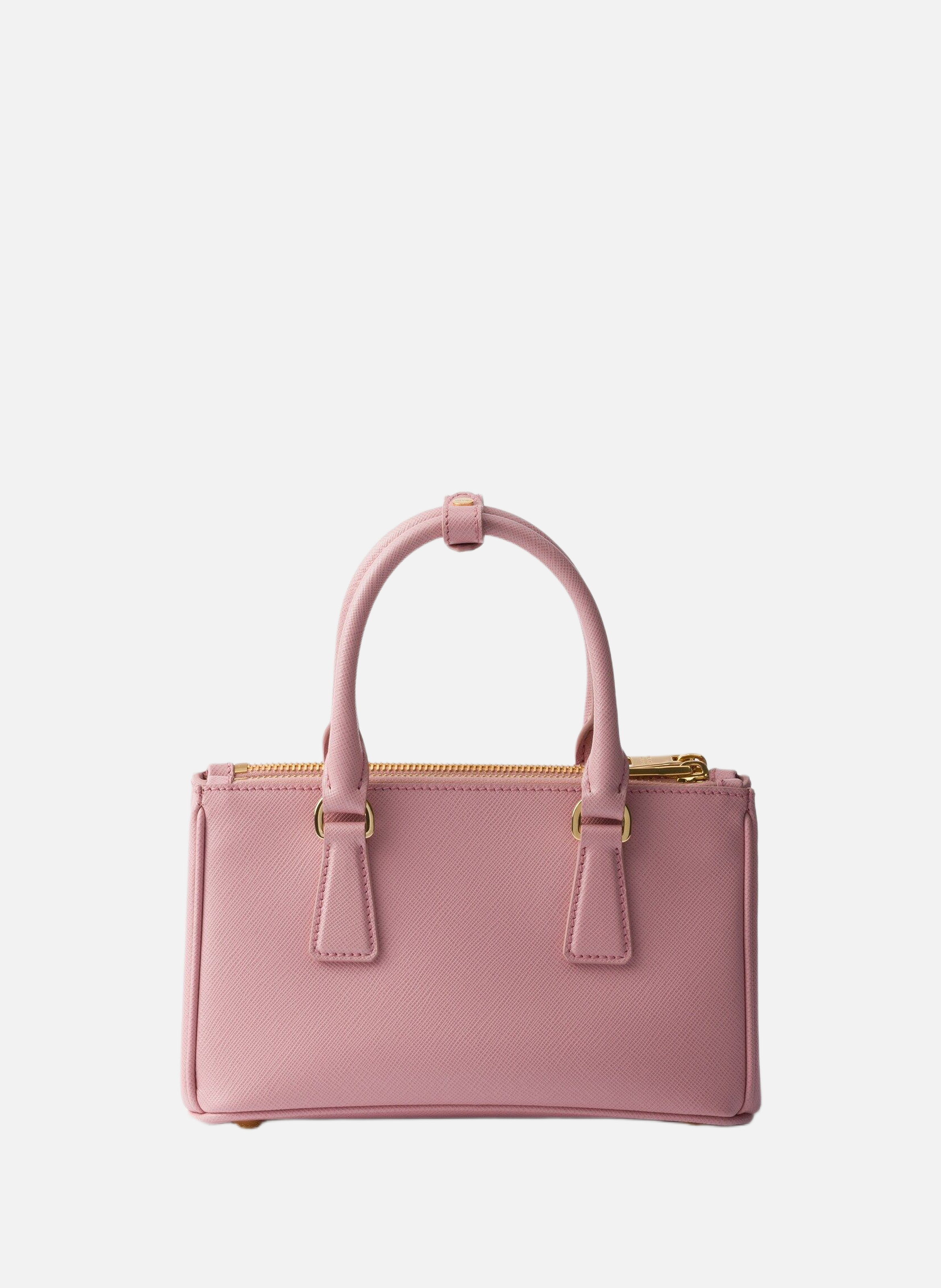Mini sac en cuir saffiano prada galleria PRADA Rose