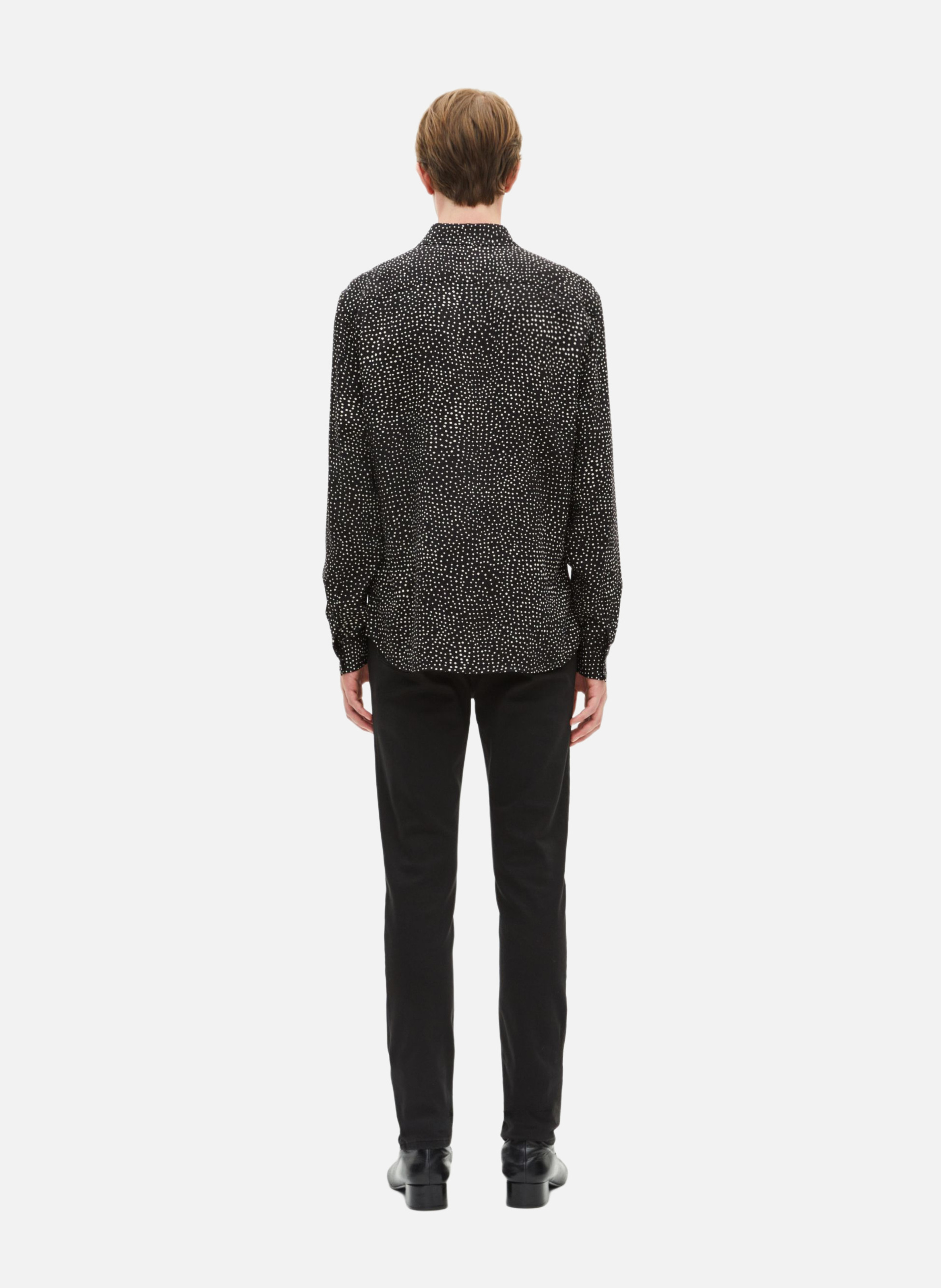 Chemise imprimé micro pois THE KOOPLES Noir