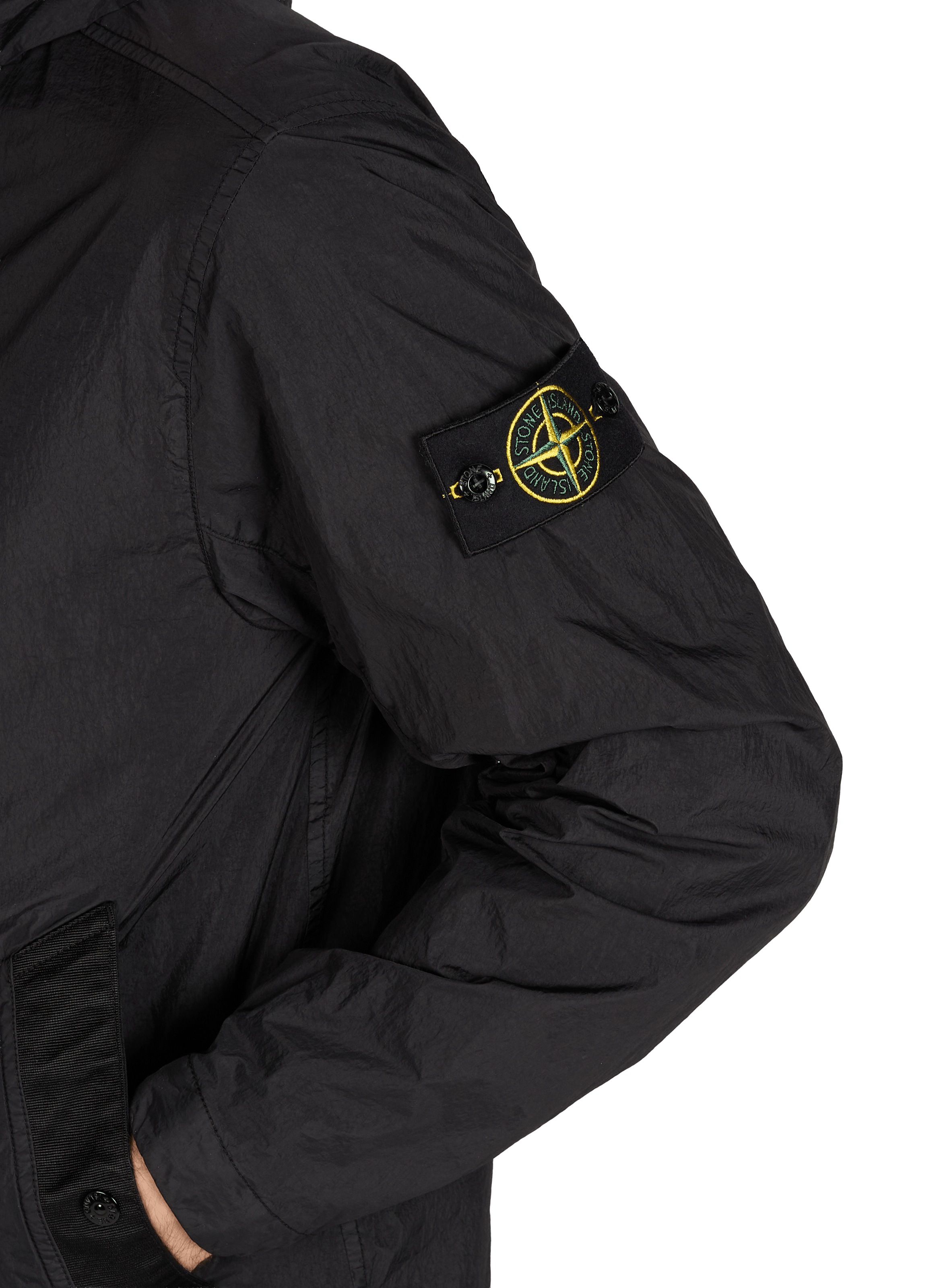 Veste coupe-vent STONE ISLAND Noir