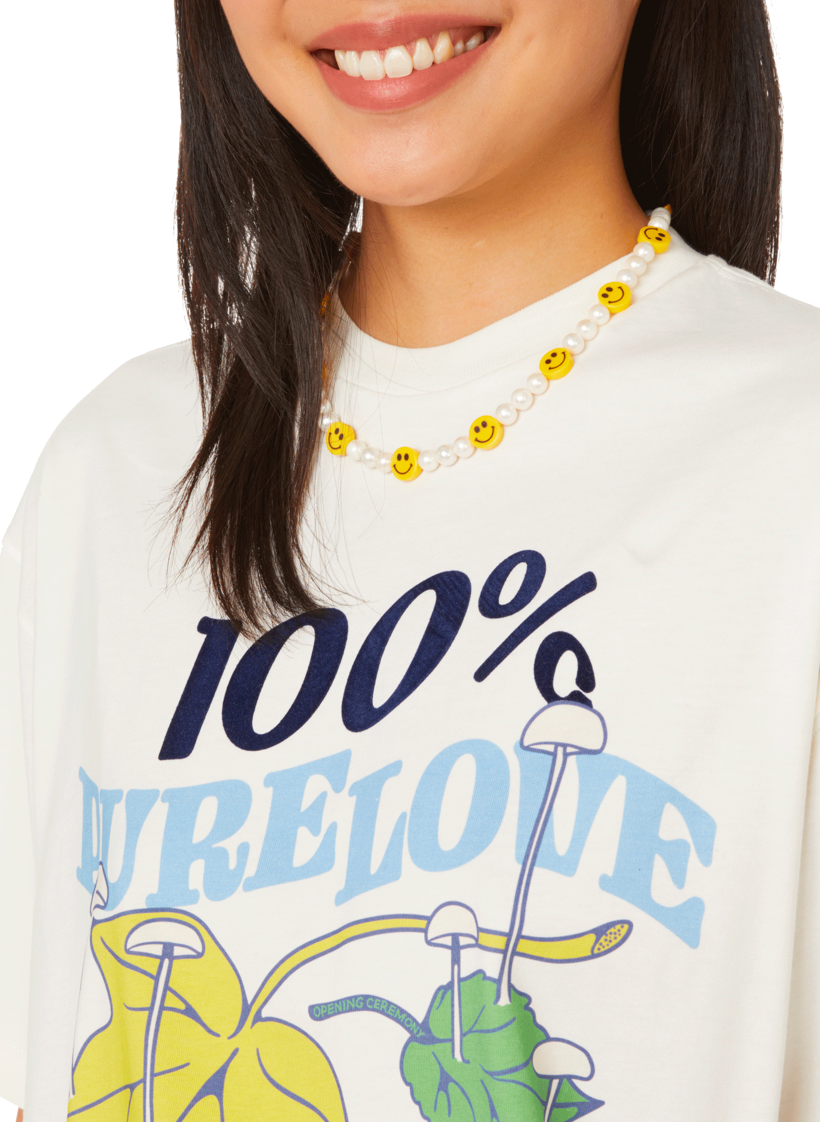 T-shirt en coton OPENING CEREMONY Blanc