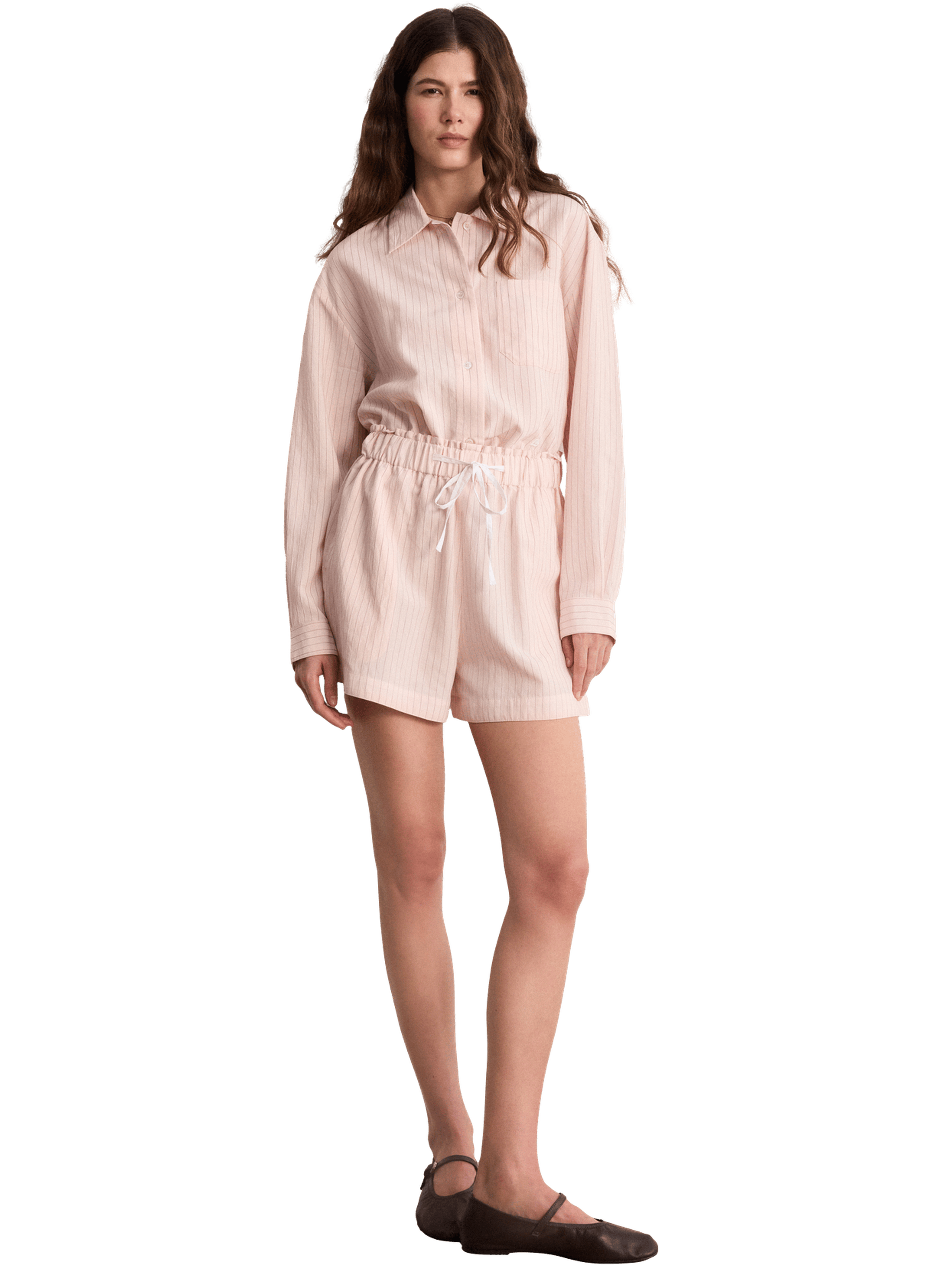 Short rayé - bellah PABLO Beige