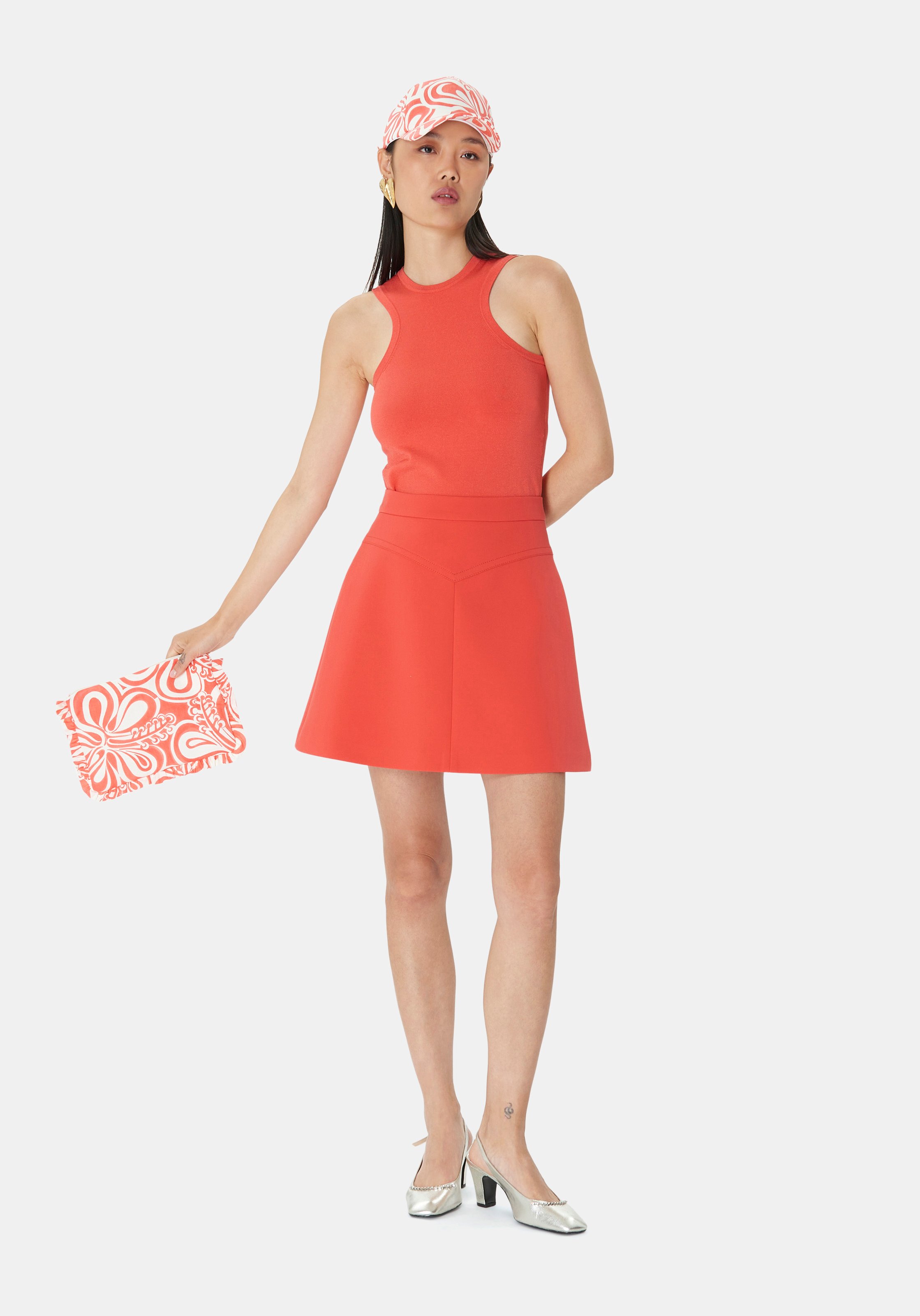 Jupe jasmin TARA JARMON Orange