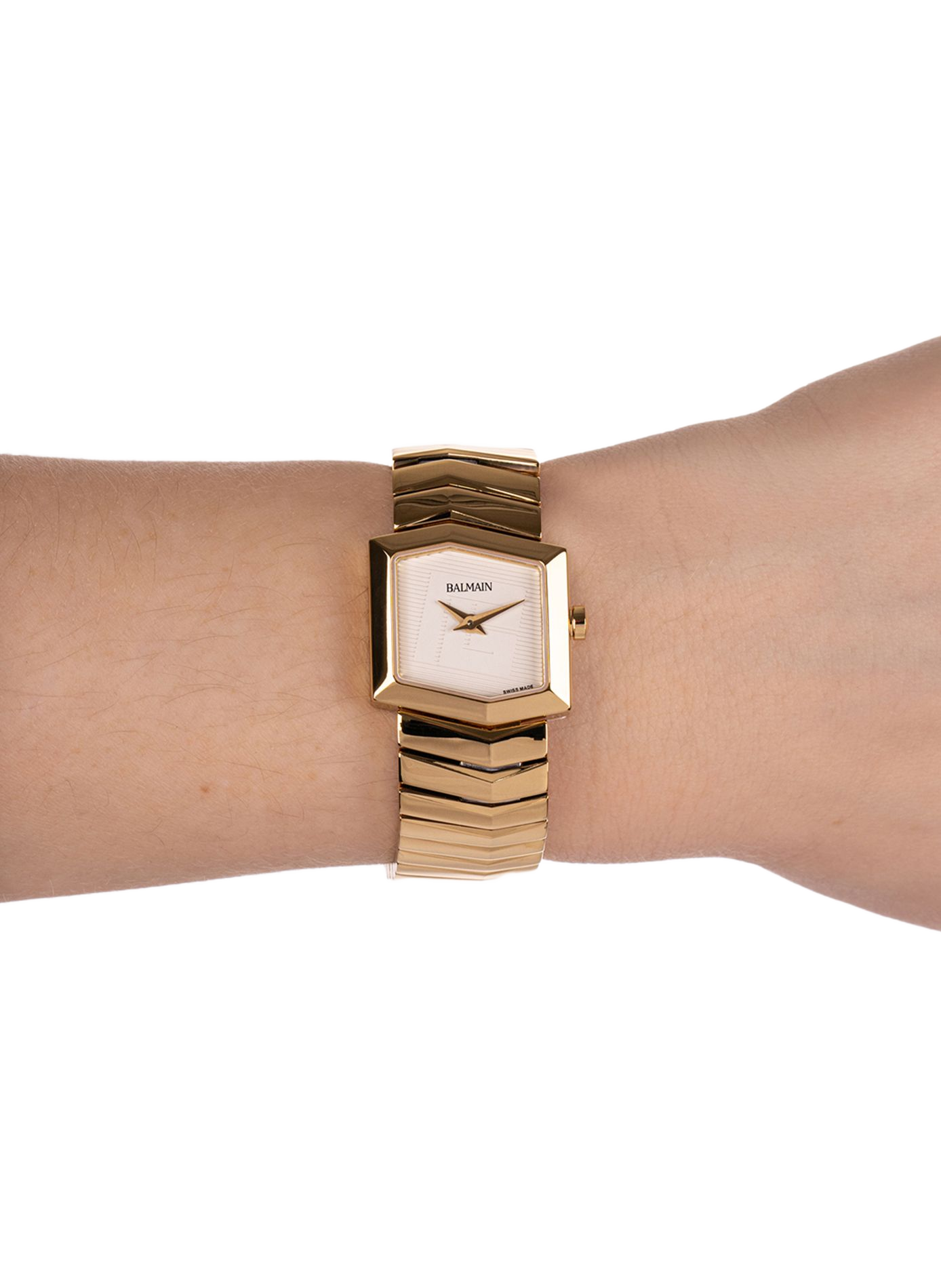 Montre analogique quartz Taffetas en acier inoxydable BALMAIN WATCHES Doré