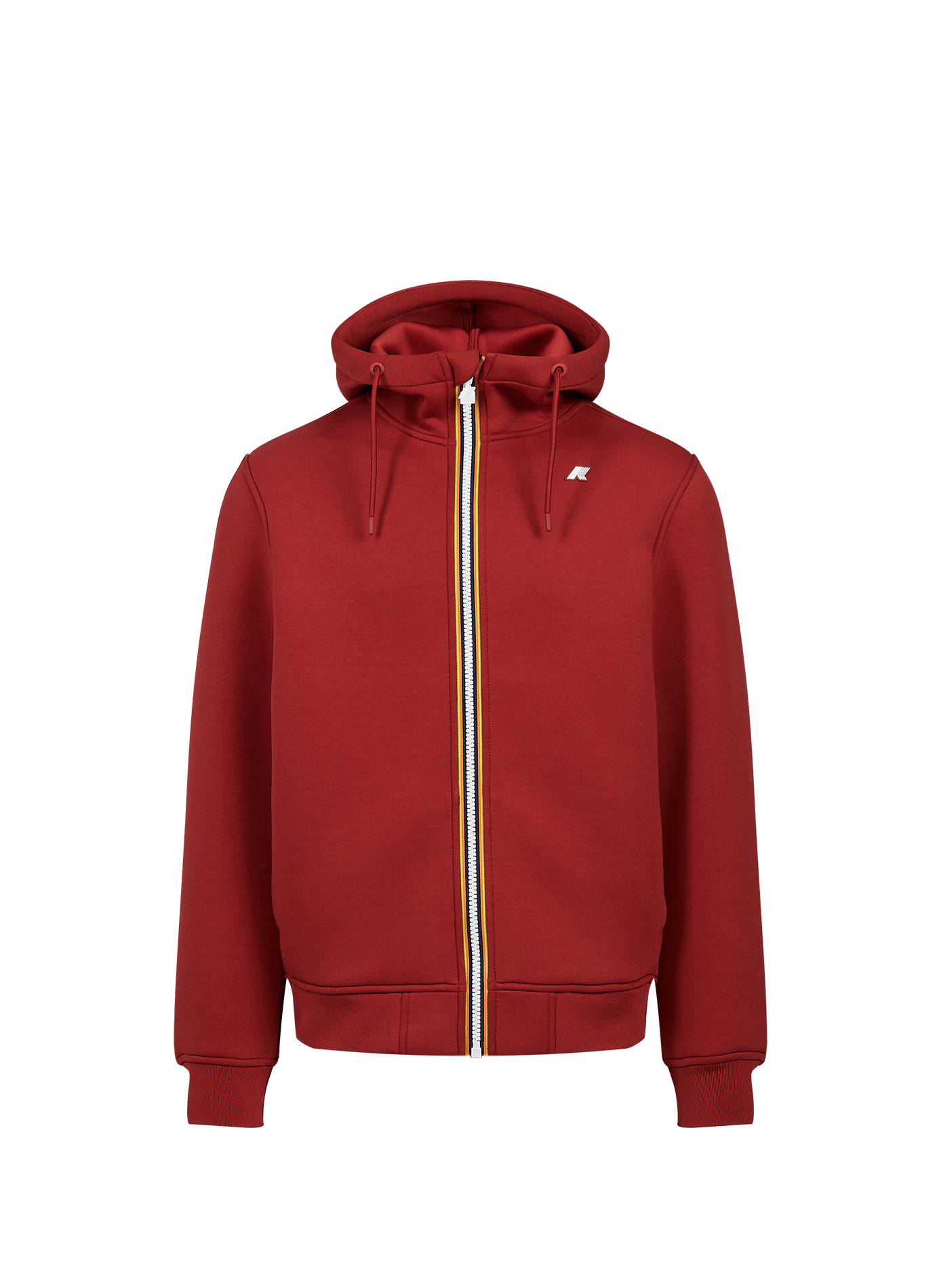 Straight Hooded Sweatshirt K-WAY Red